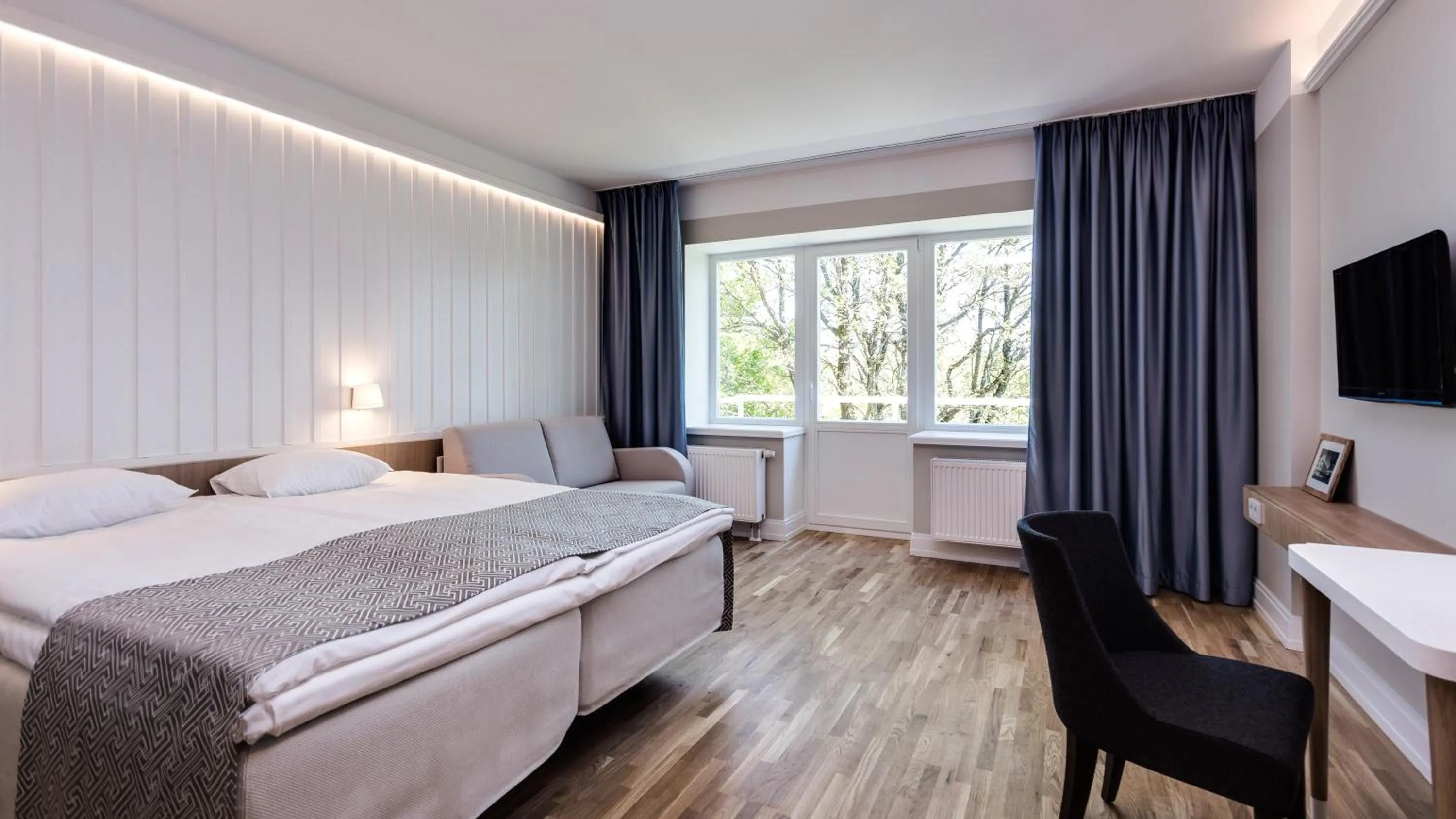 Bedroom, Bed in Rannahotell