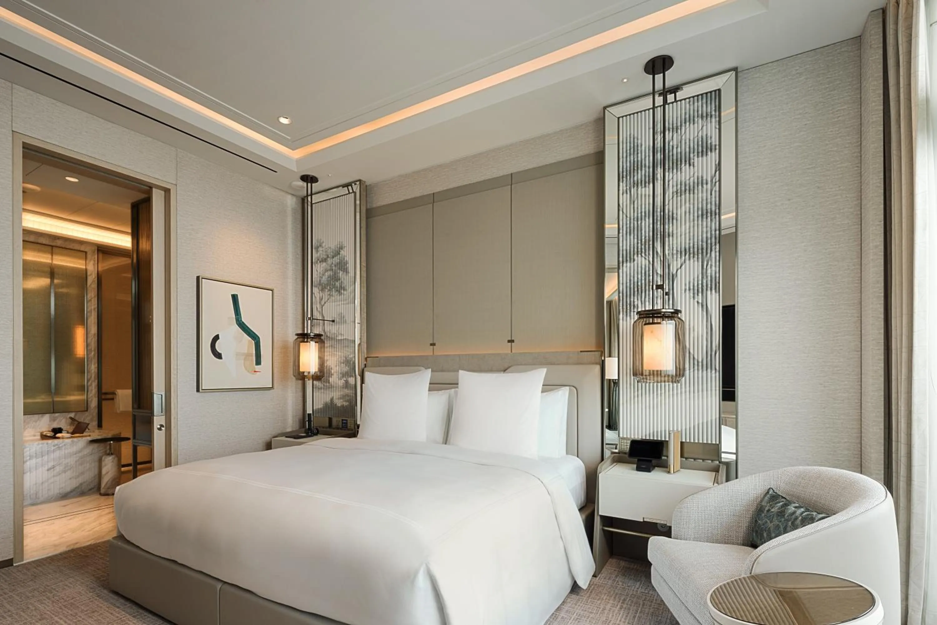 Bedroom, Bed in Marina Bay Sands