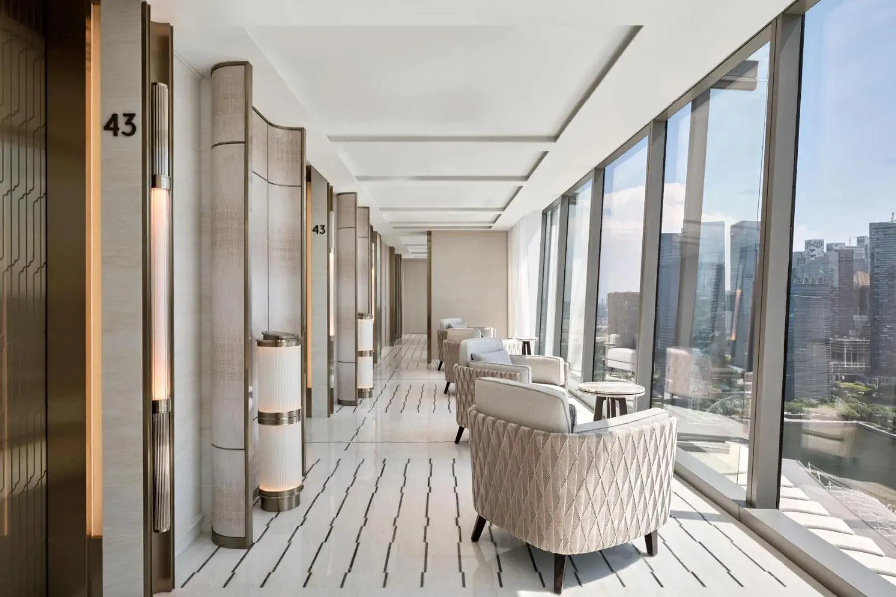 Lobby or reception in Marina Bay Sands Lobby or reception in Marina Bay Sands