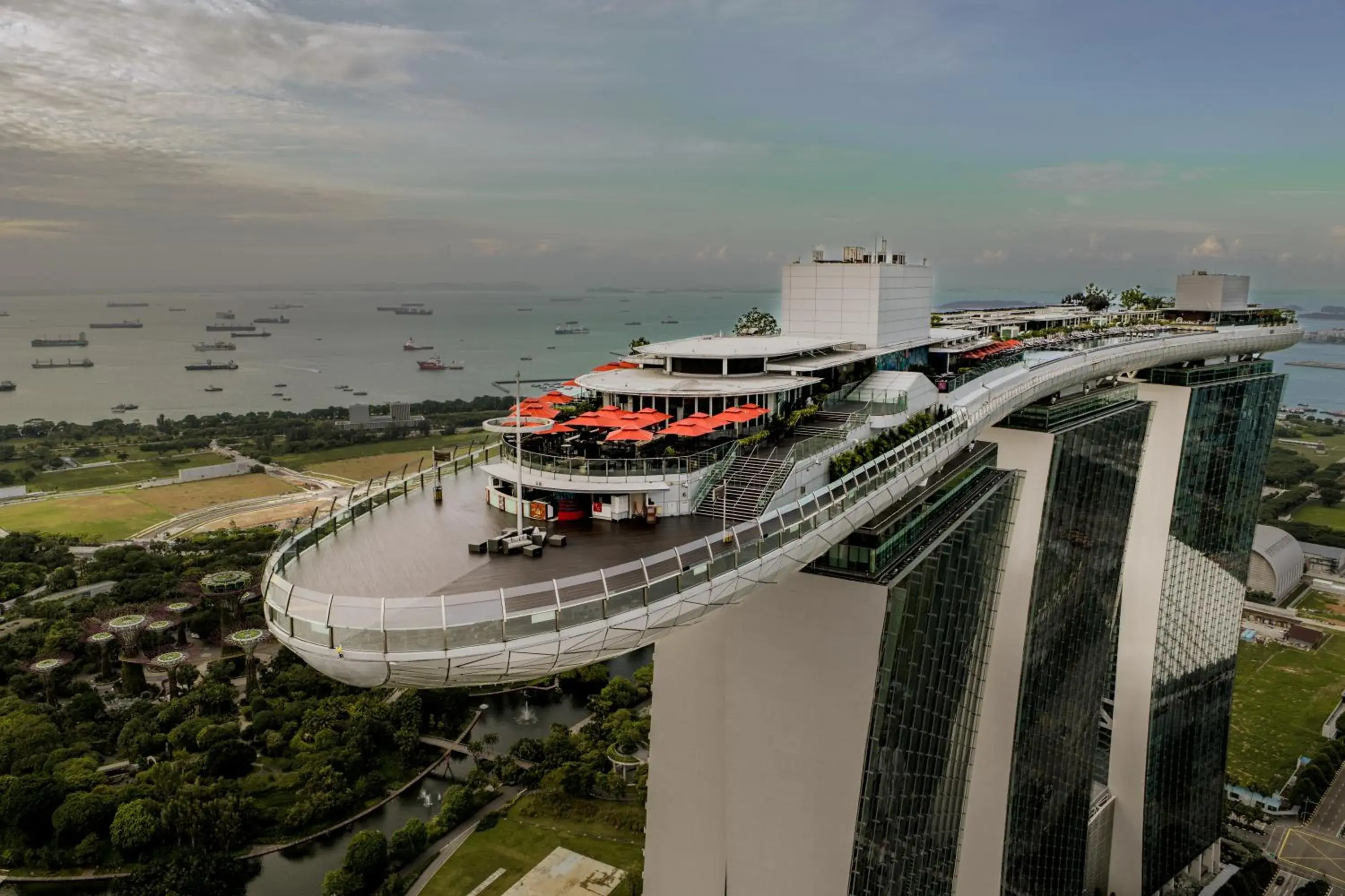 Property building in Marina Bay Sands Property building in Marina Bay Sands