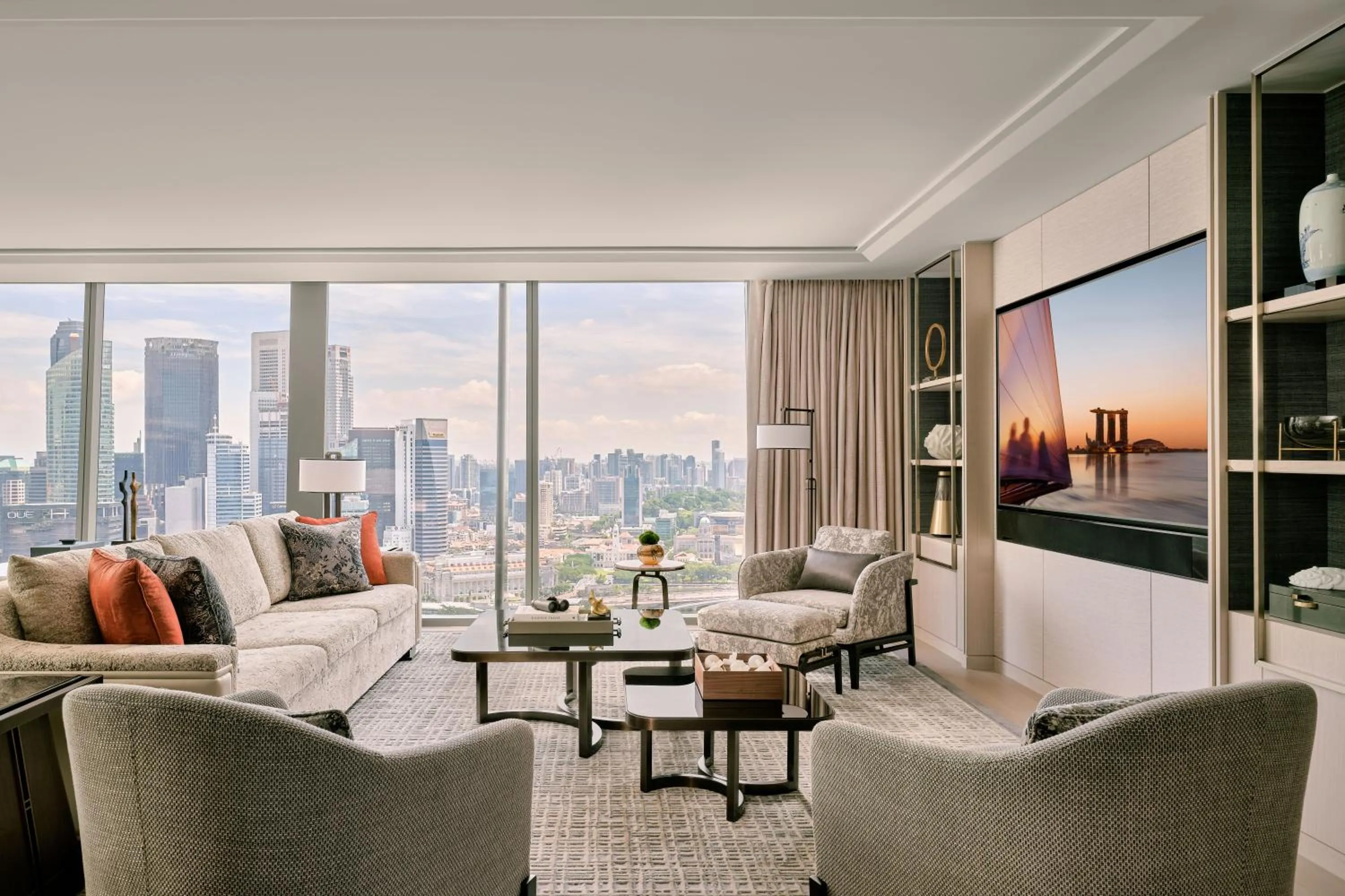 Living room in Marina Bay Sands