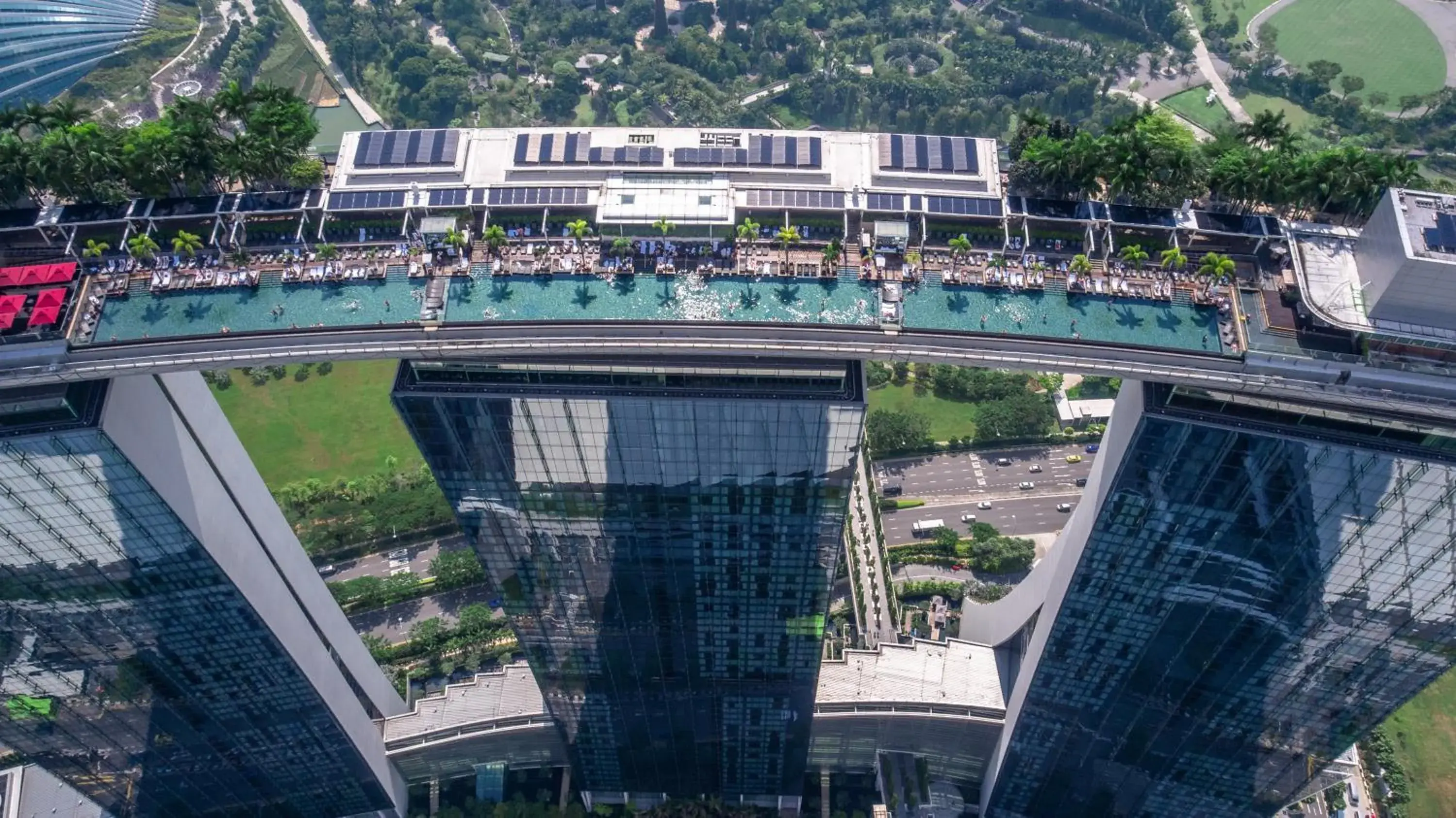 Property building in Marina Bay Sands Property building in Marina Bay Sands