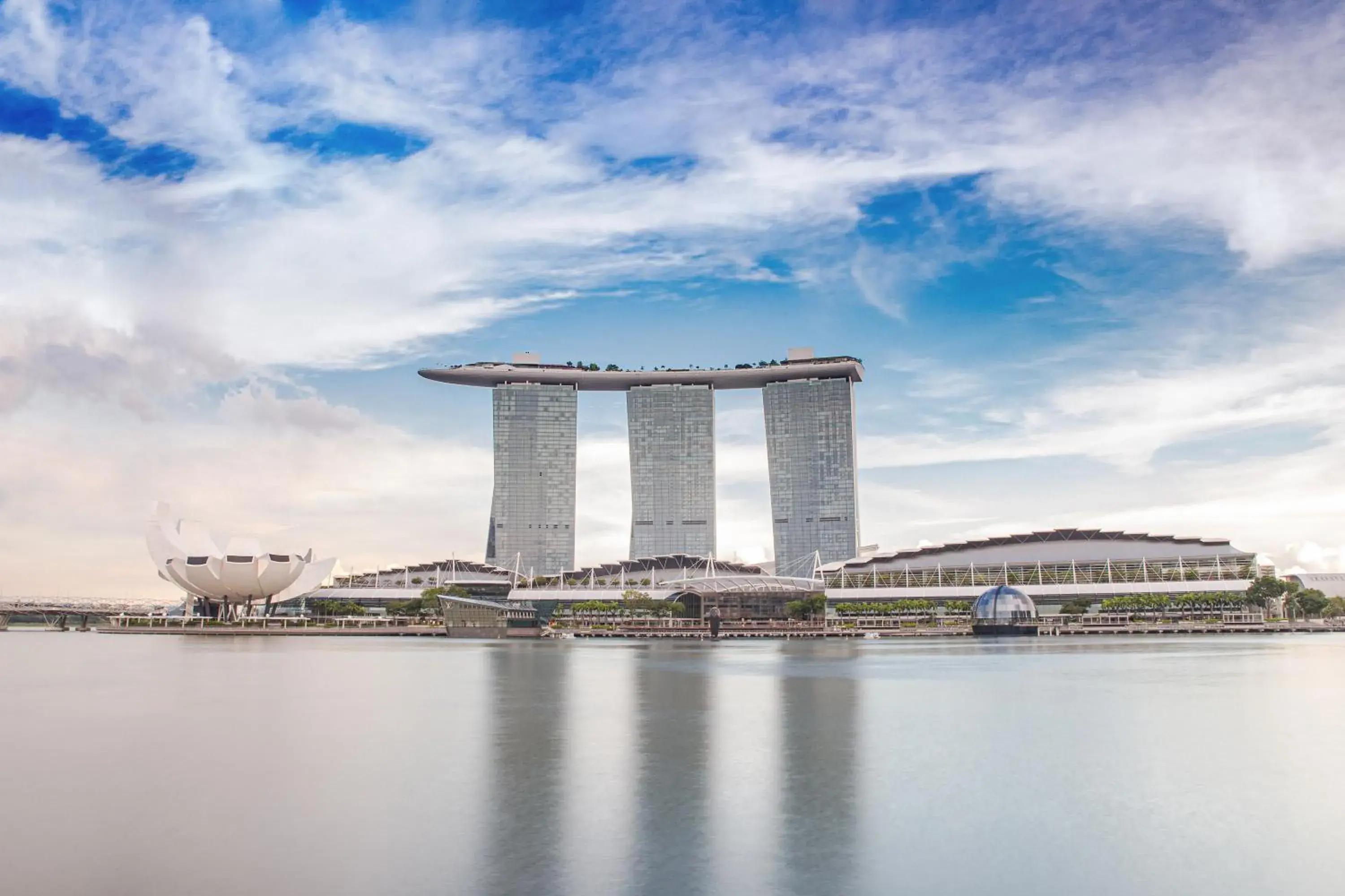 Property building in Marina Bay Sands Property building in Marina Bay Sands
