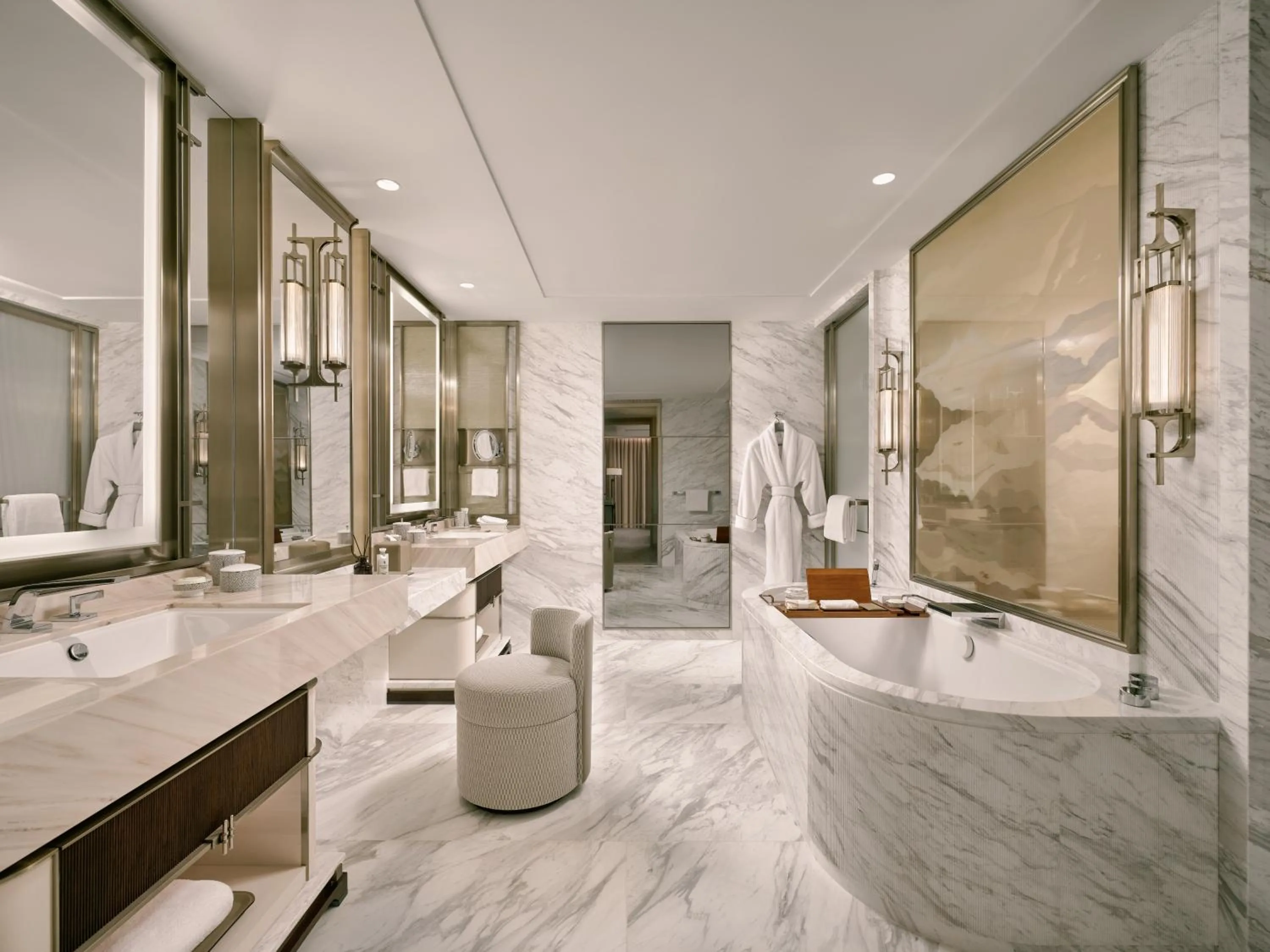 Bathroom in Marina Bay Sands
