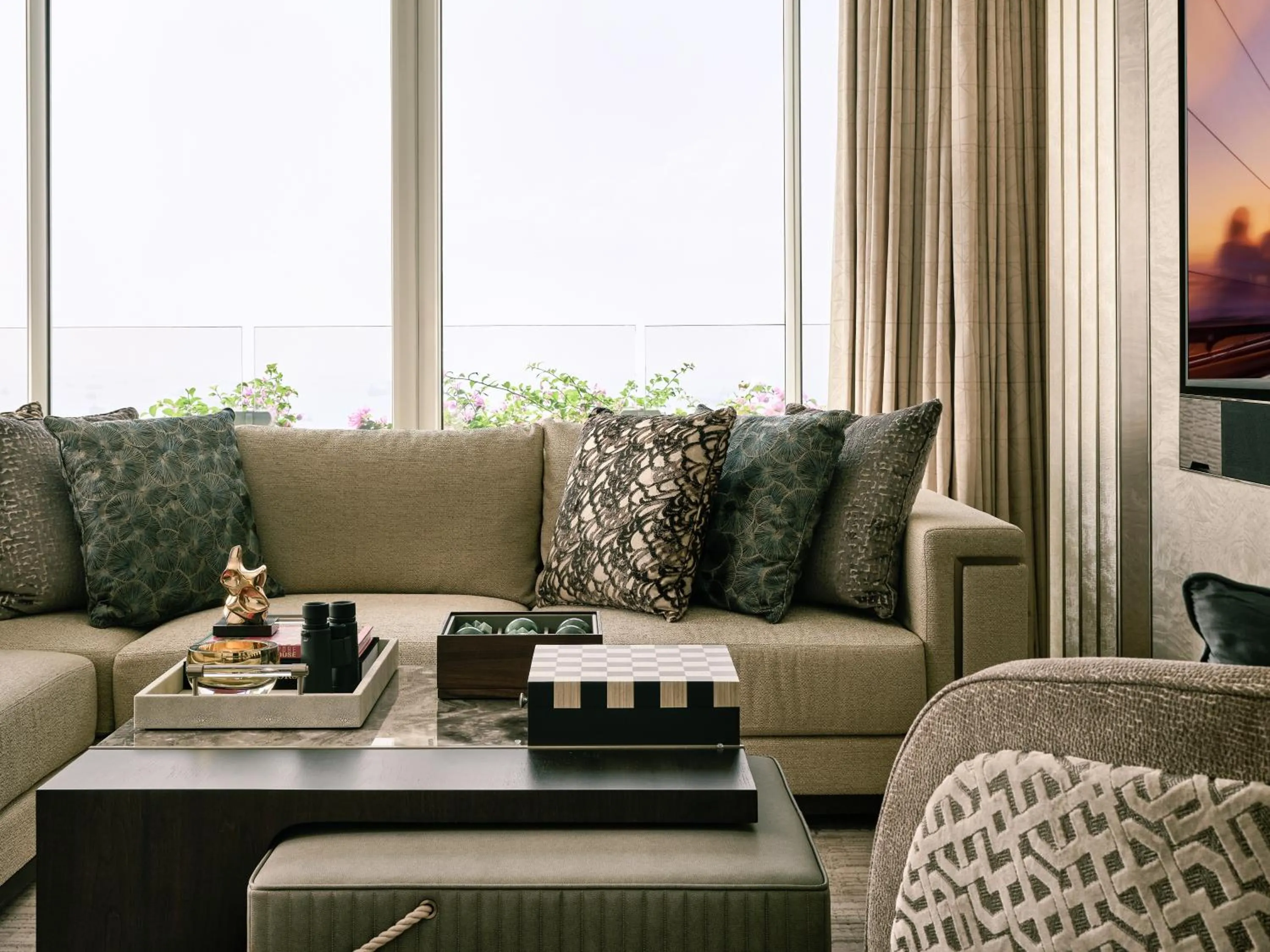 Living room in Marina Bay Sands