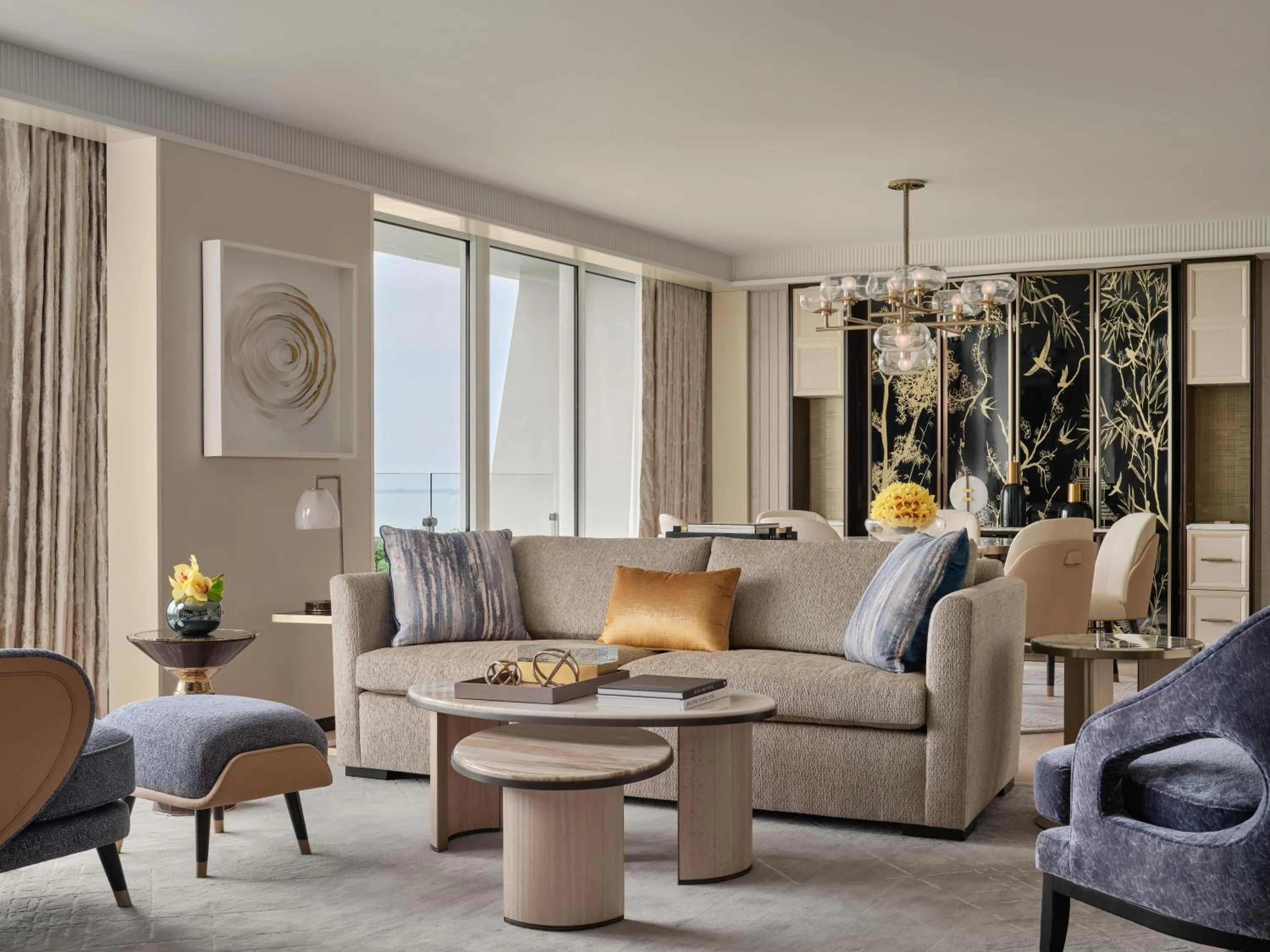 Living room in Marina Bay Sands