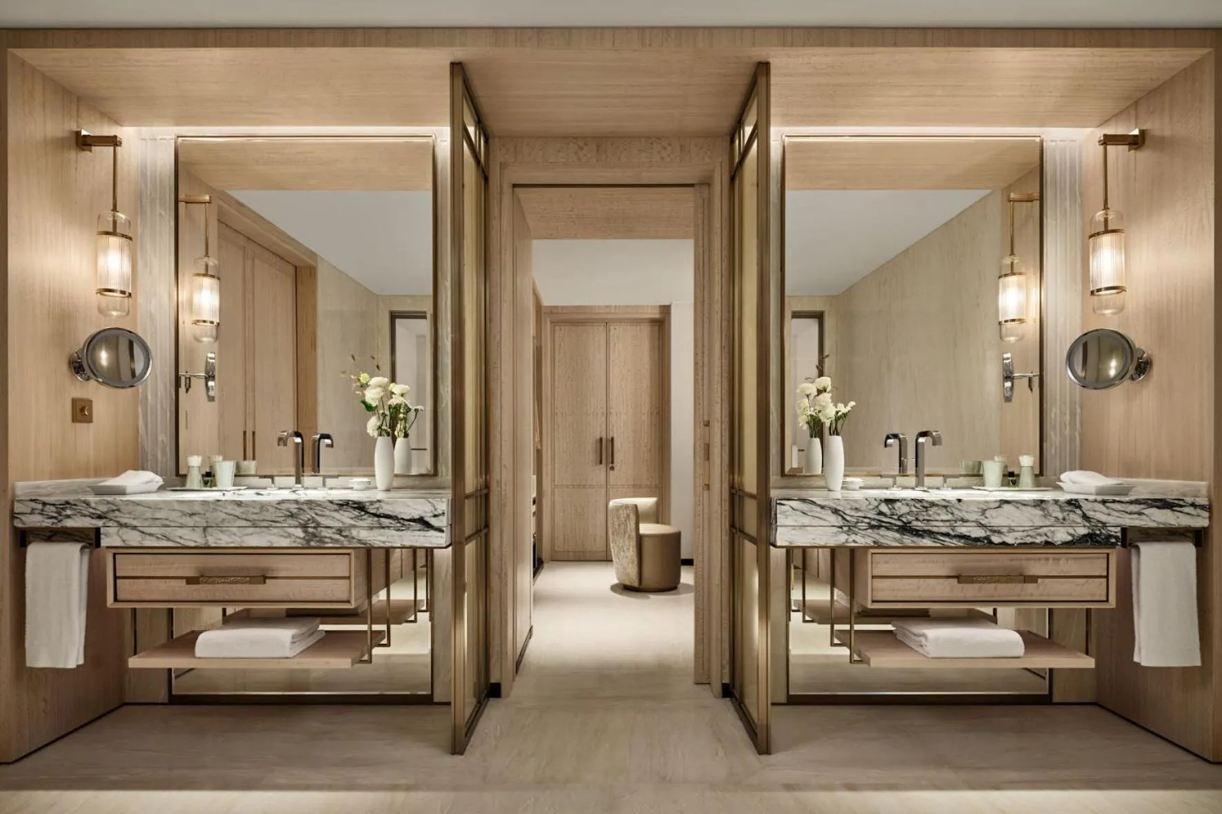Bathroom in Marina Bay Sands