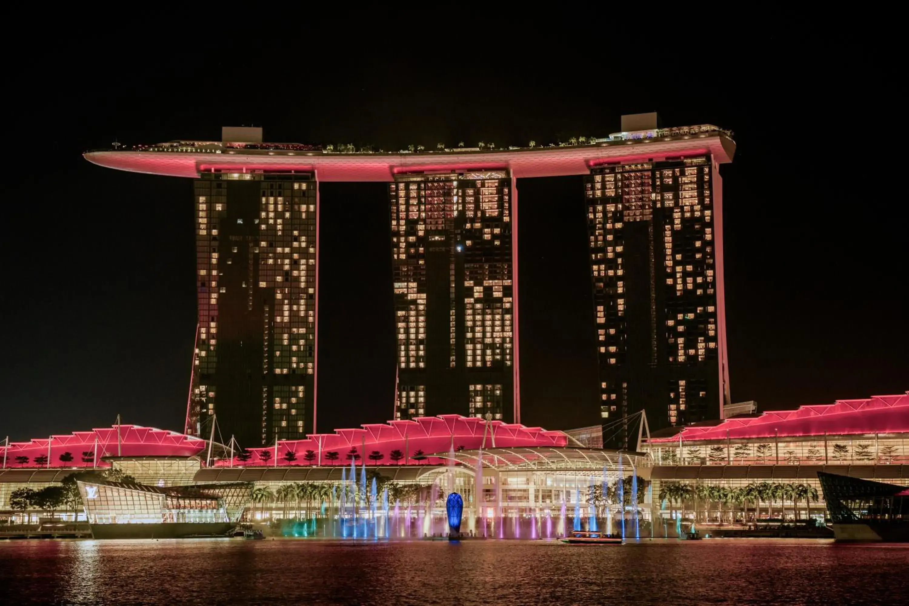 Property building in Marina Bay Sands Property building in Marina Bay Sands