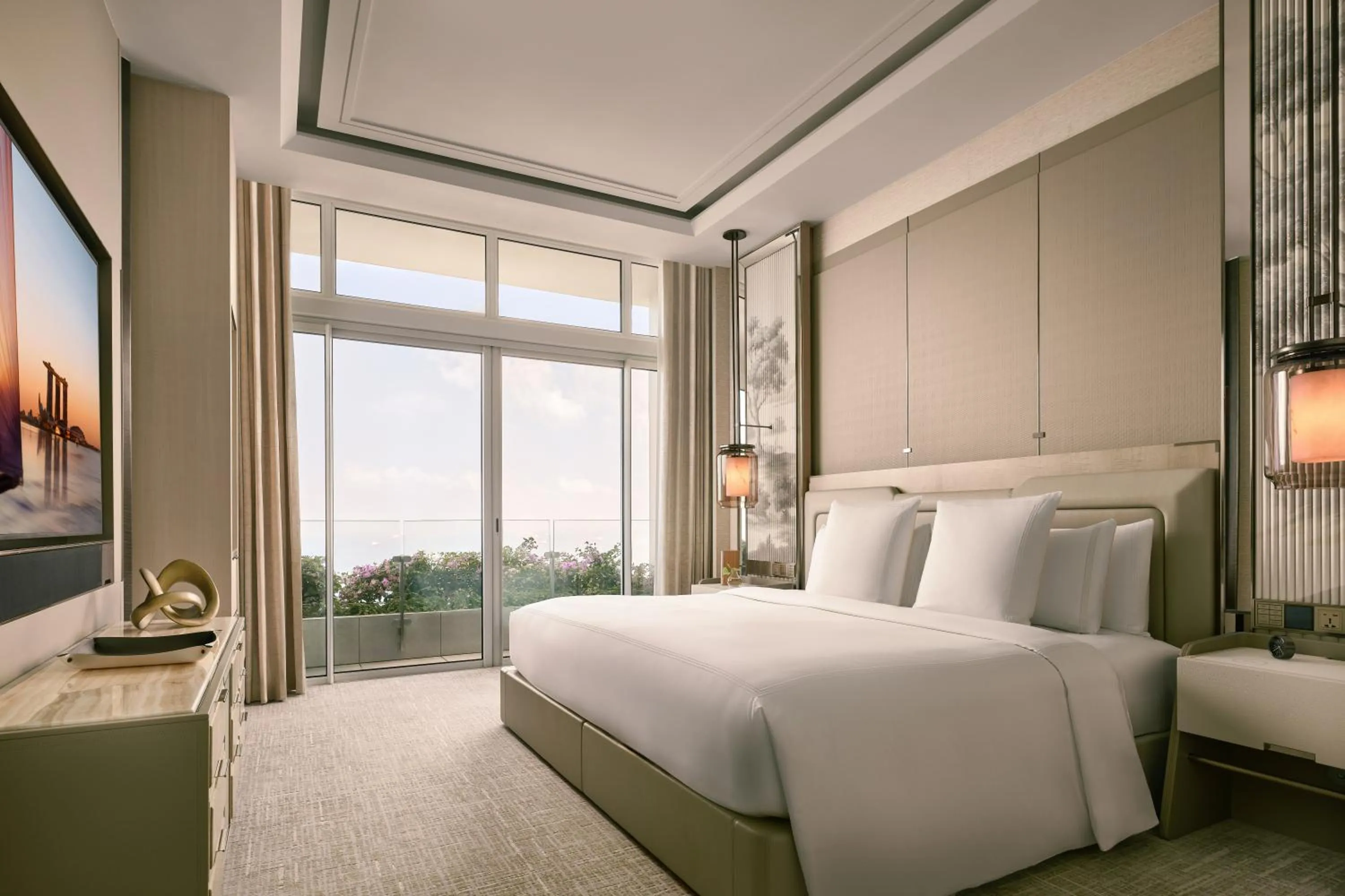 Bedroom, Bed in Marina Bay Sands