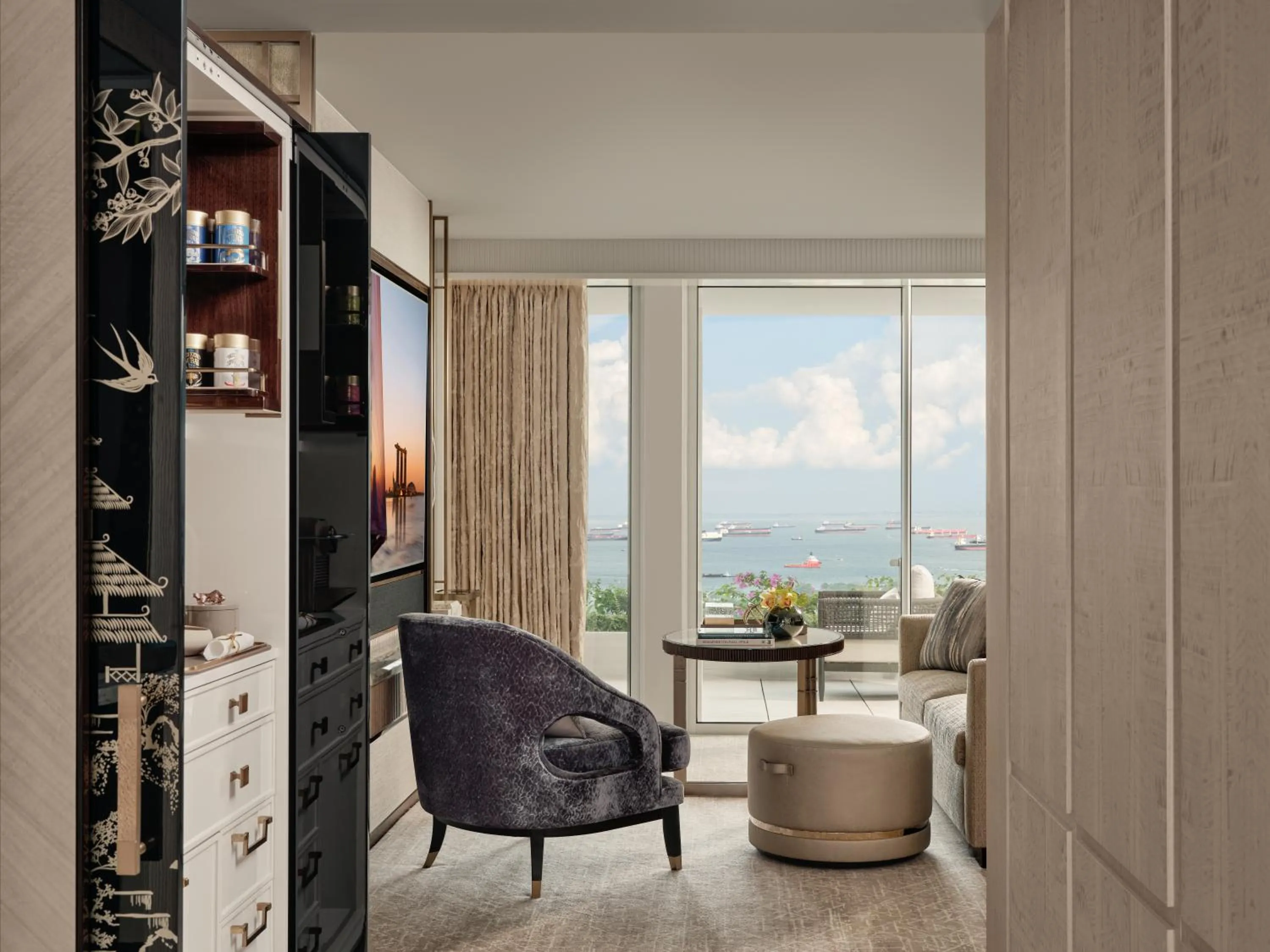 Living room in Marina Bay Sands