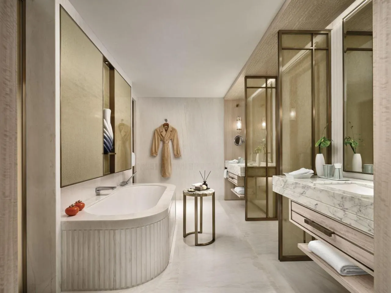 Bathroom in Marina Bay Sands