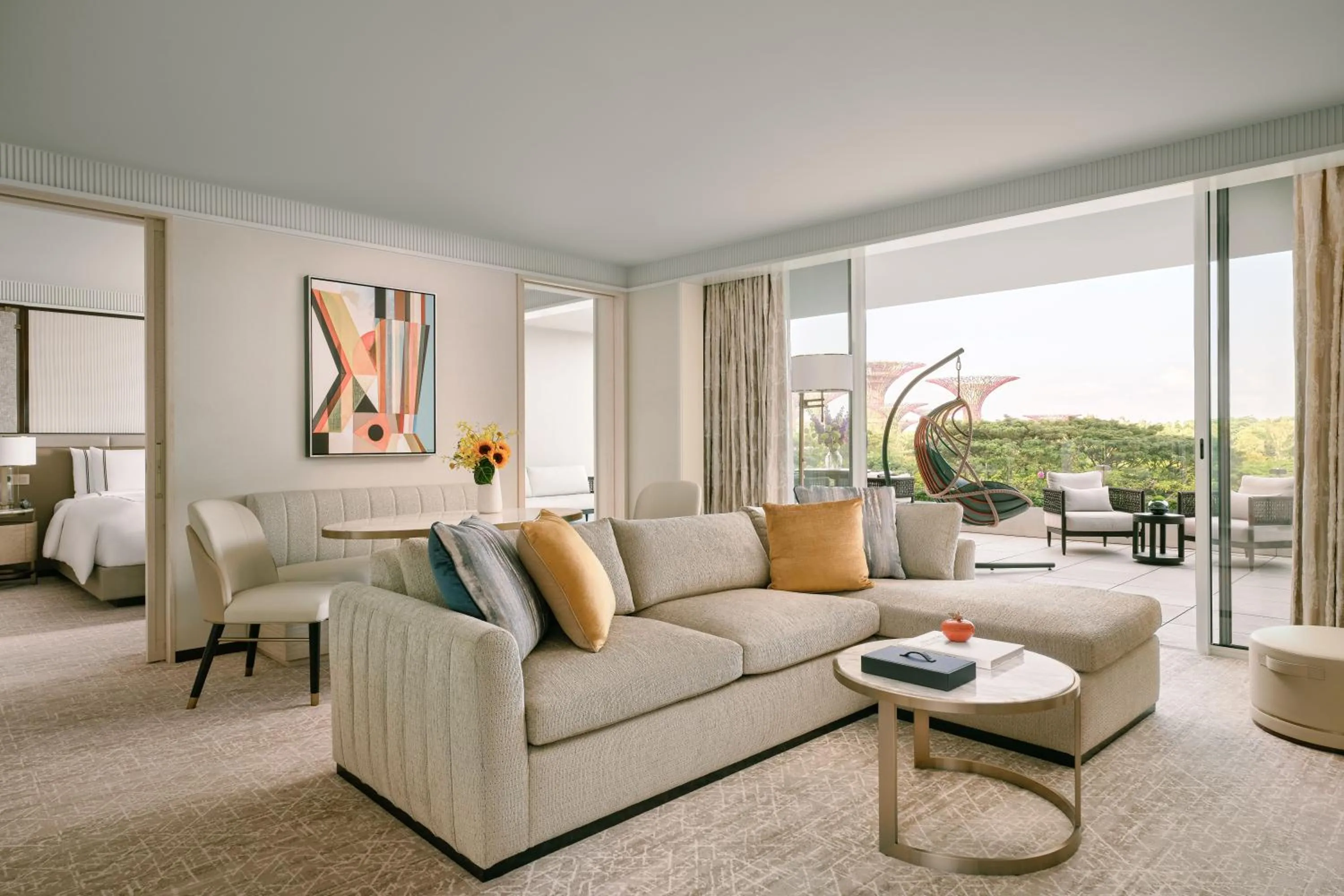 Living room in Marina Bay Sands