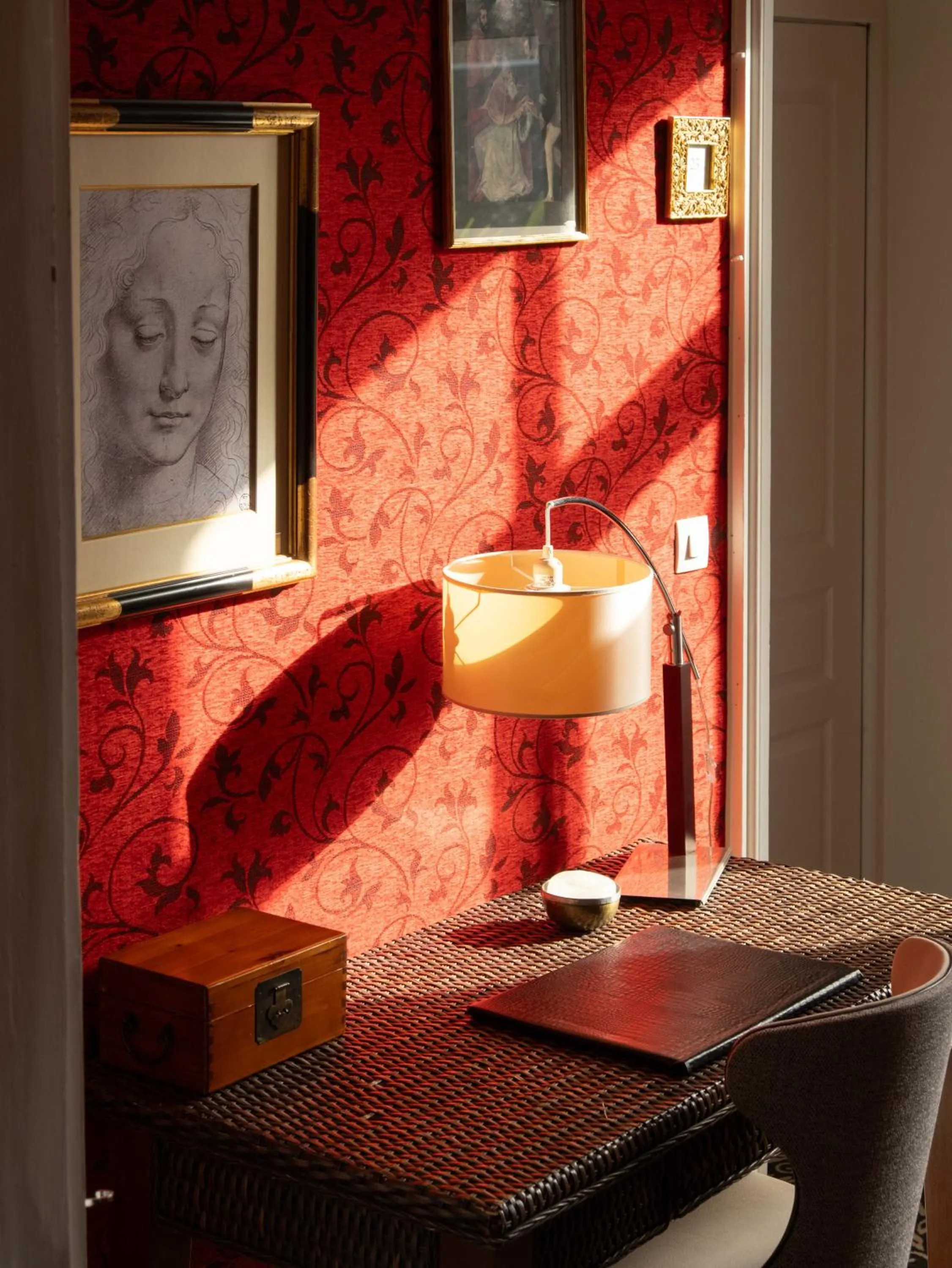 Decorative detail in Le Pavillon des Lys - Hôtel Particulier