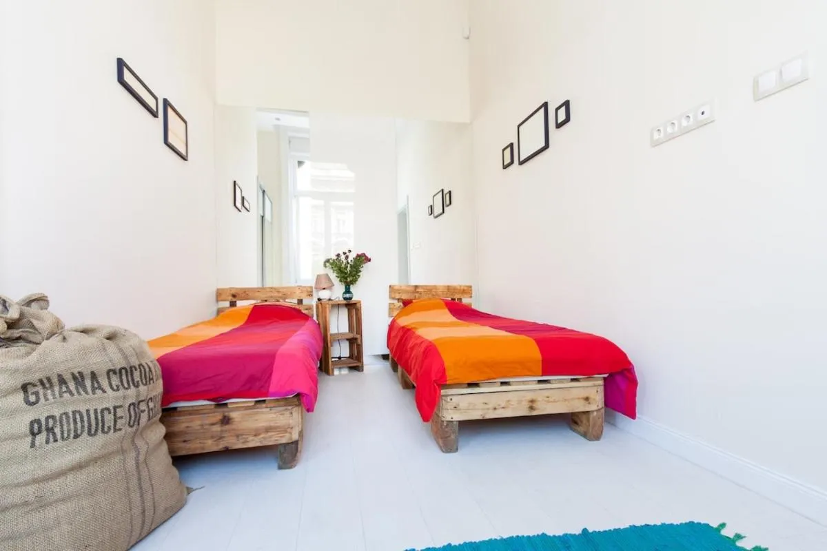 Bed in Jozsef63 Apartment