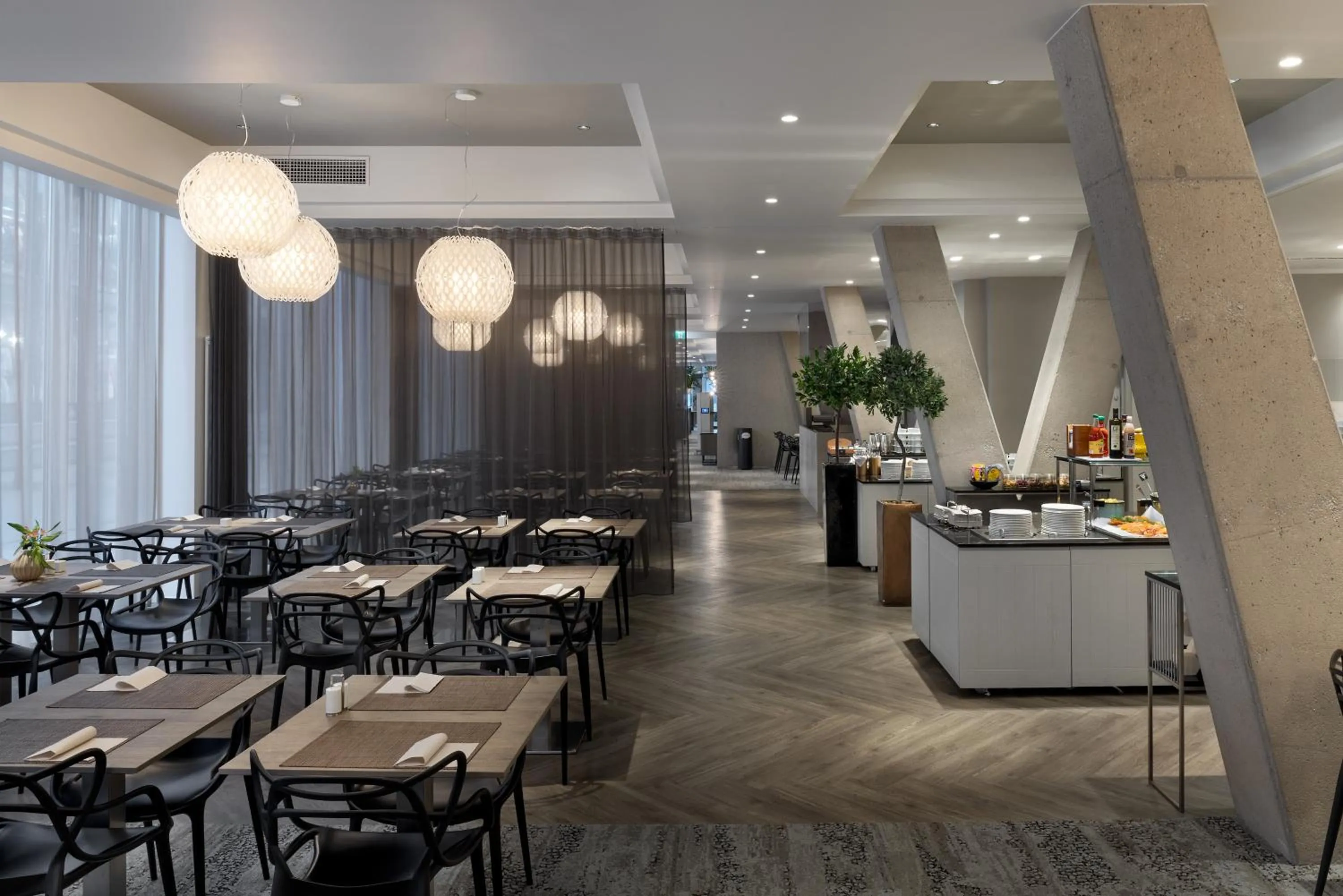Restaurant/places to eat in Nordic Hotel Forum