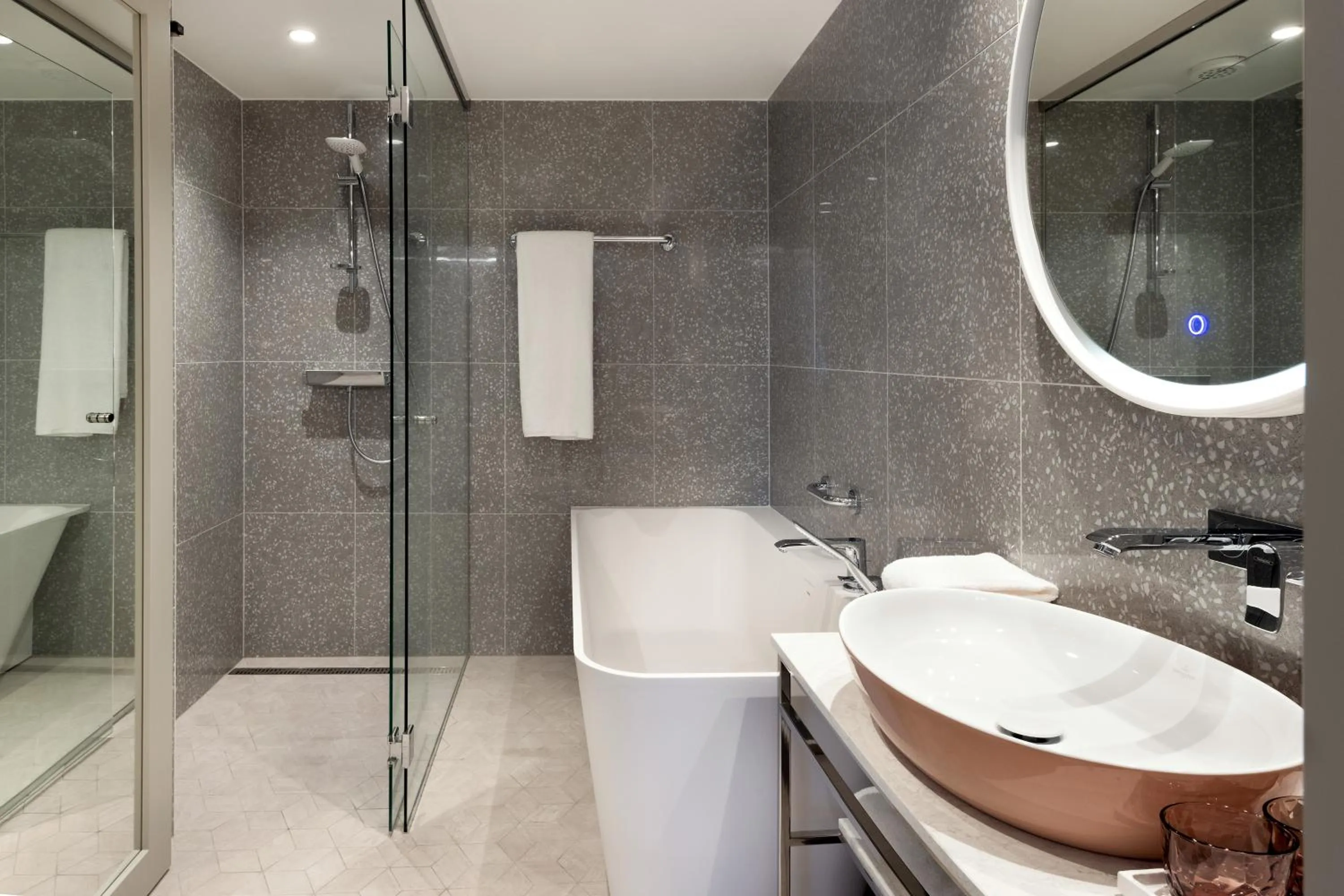 Bathroom in Nordic Hotel Forum