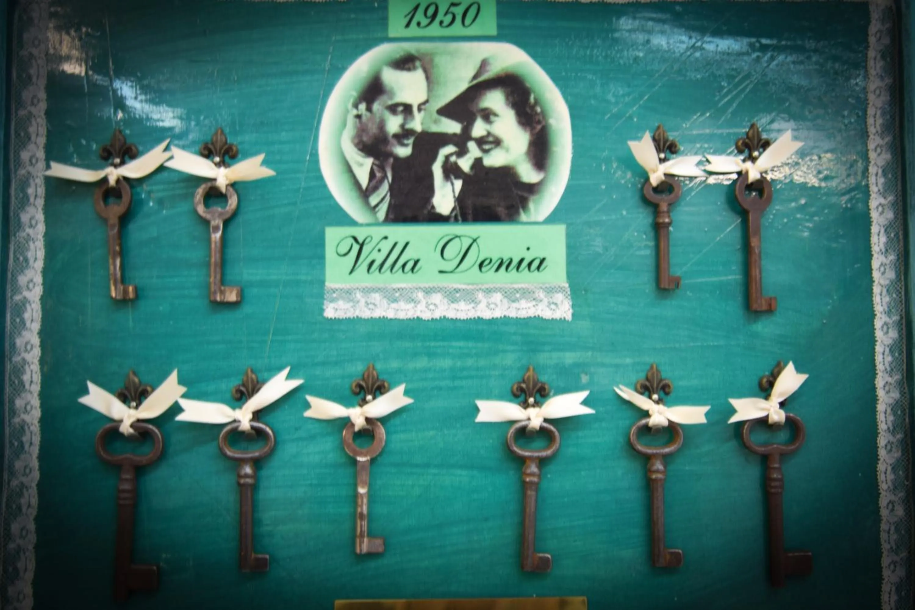 Decorative detail in Hotel Villa Denia