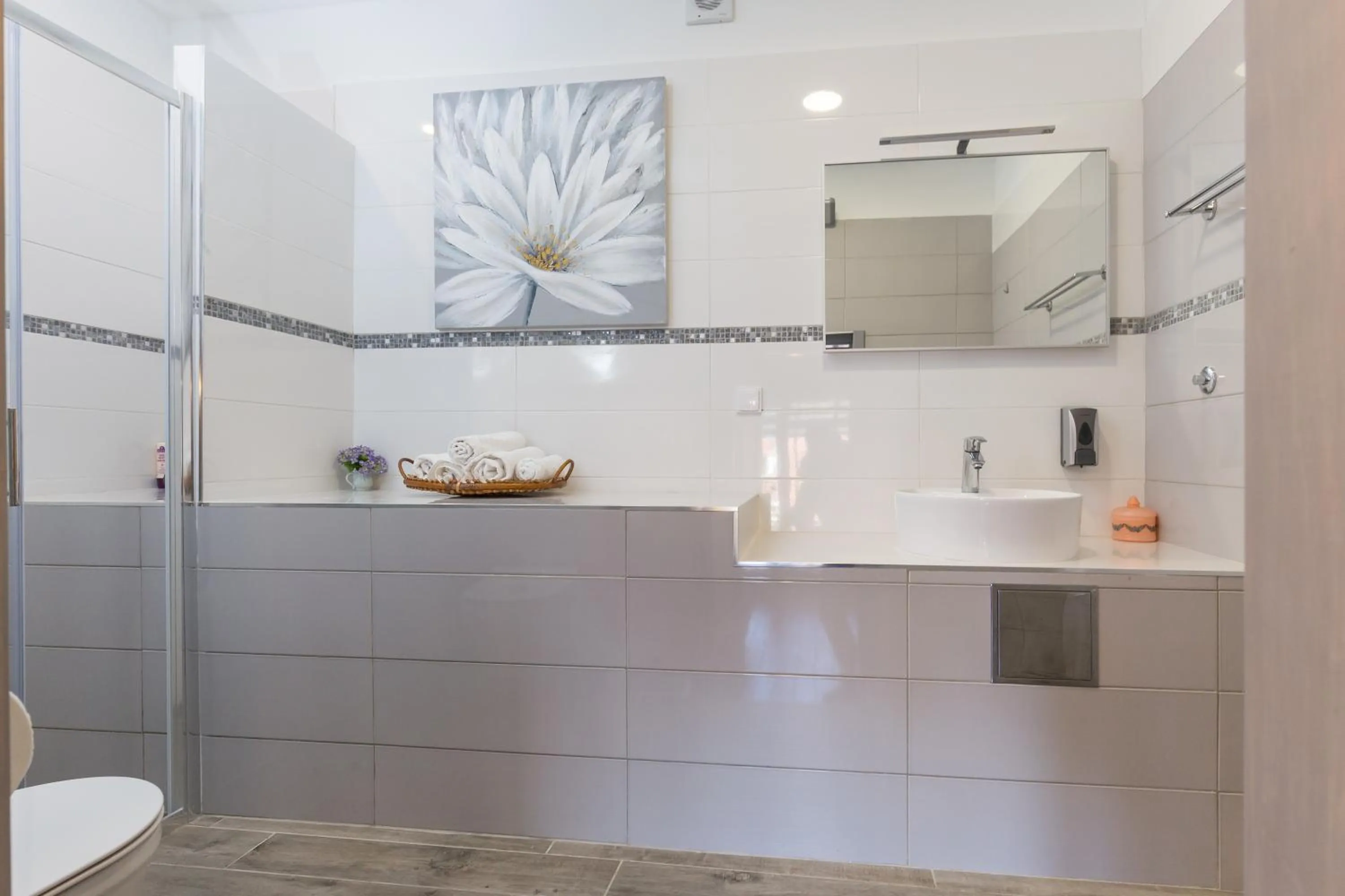 Bathroom in Big Terrace Apartment