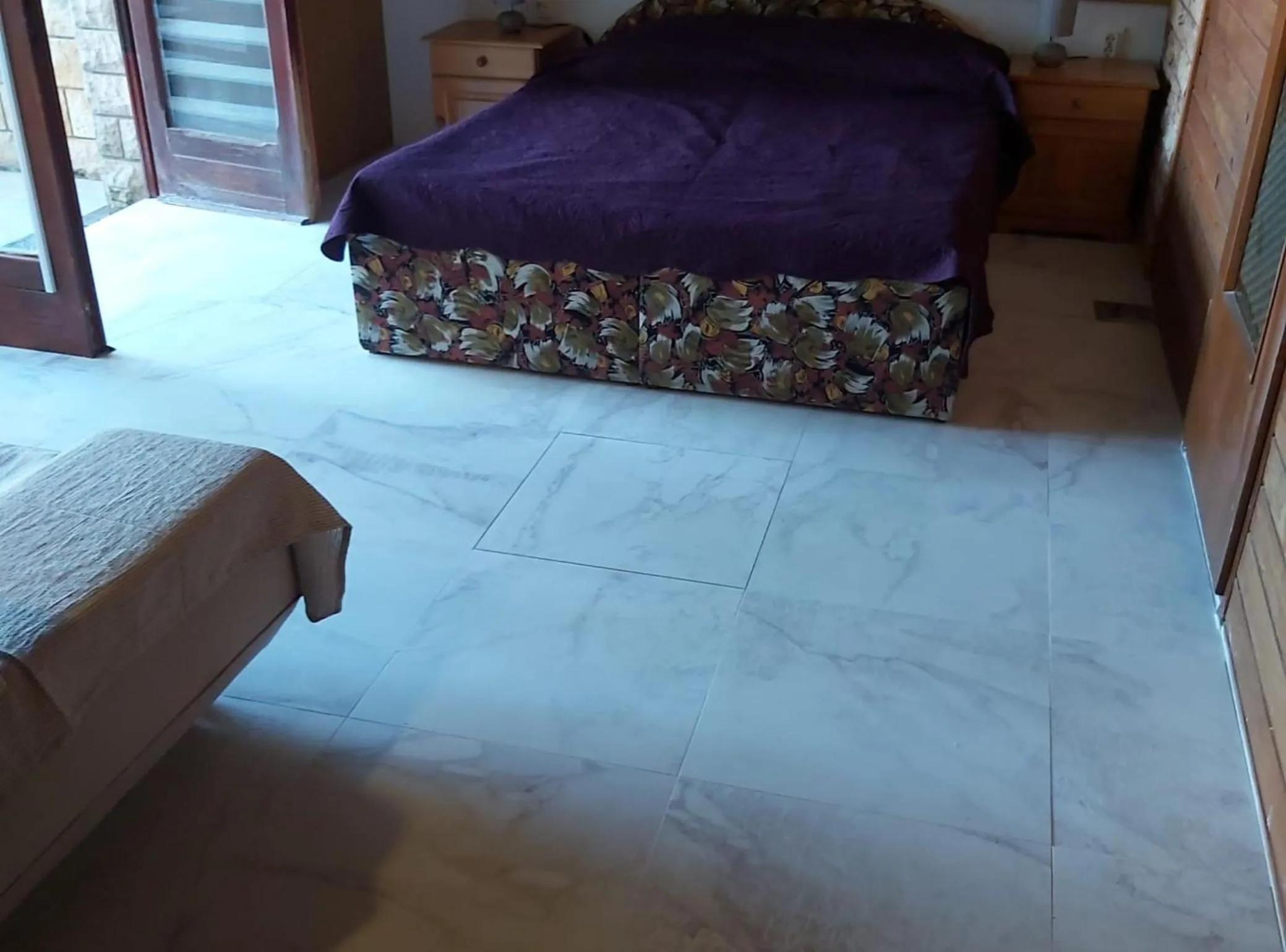 Bedroom, Bed in Big Terrace Apartment