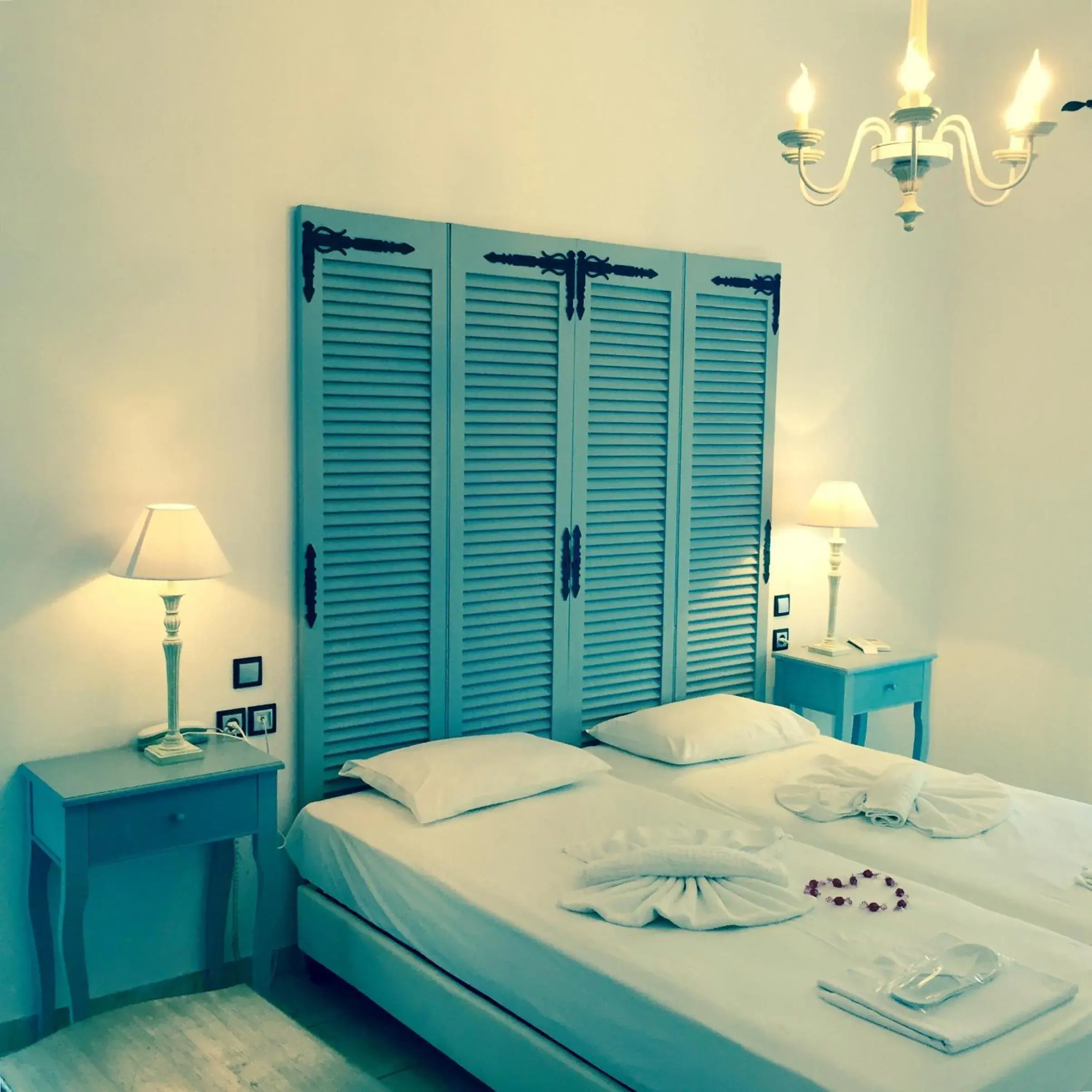 Bed in Aphrodite Boutique Hotel Bed in Aphrodite Boutique Hotel