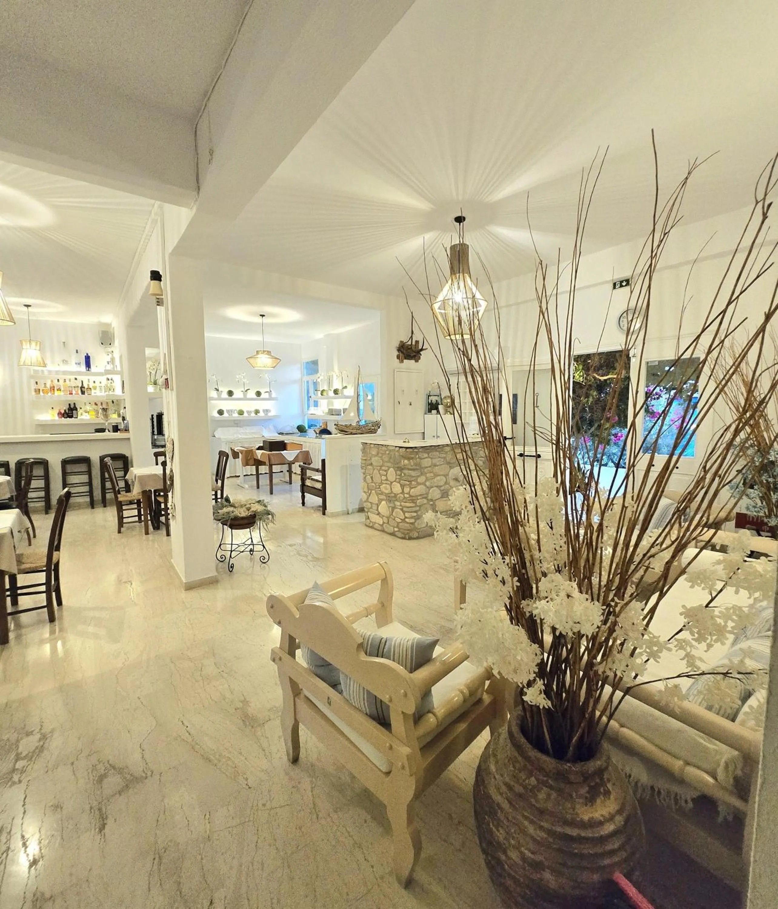 Living room in Aphrodite Boutique Hotel