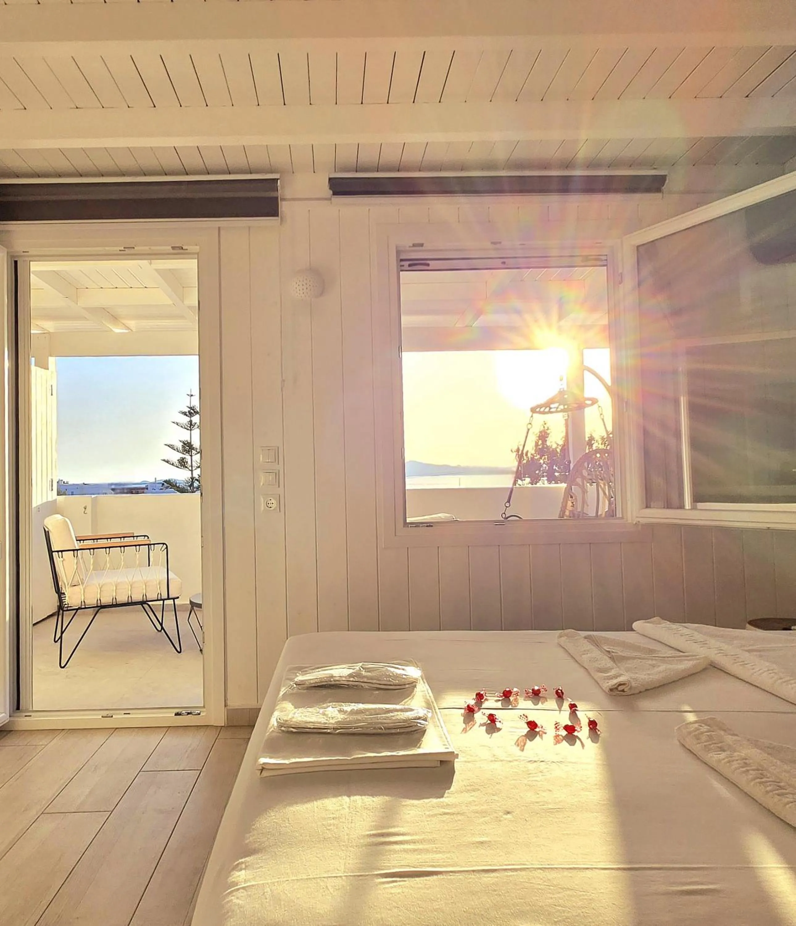 Bed in Aphrodite Boutique Hotel