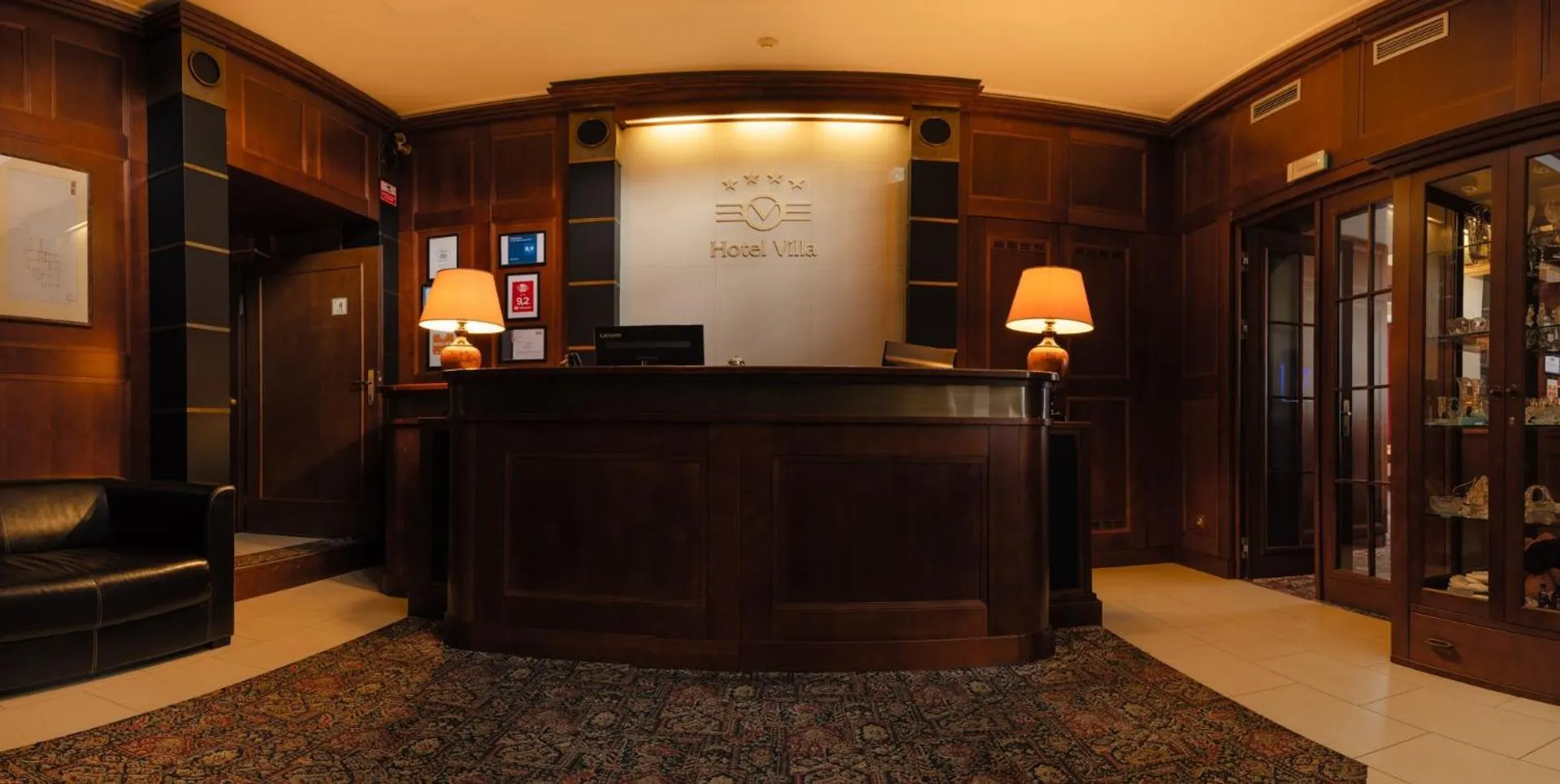 Lobby or reception in Hotel Villa