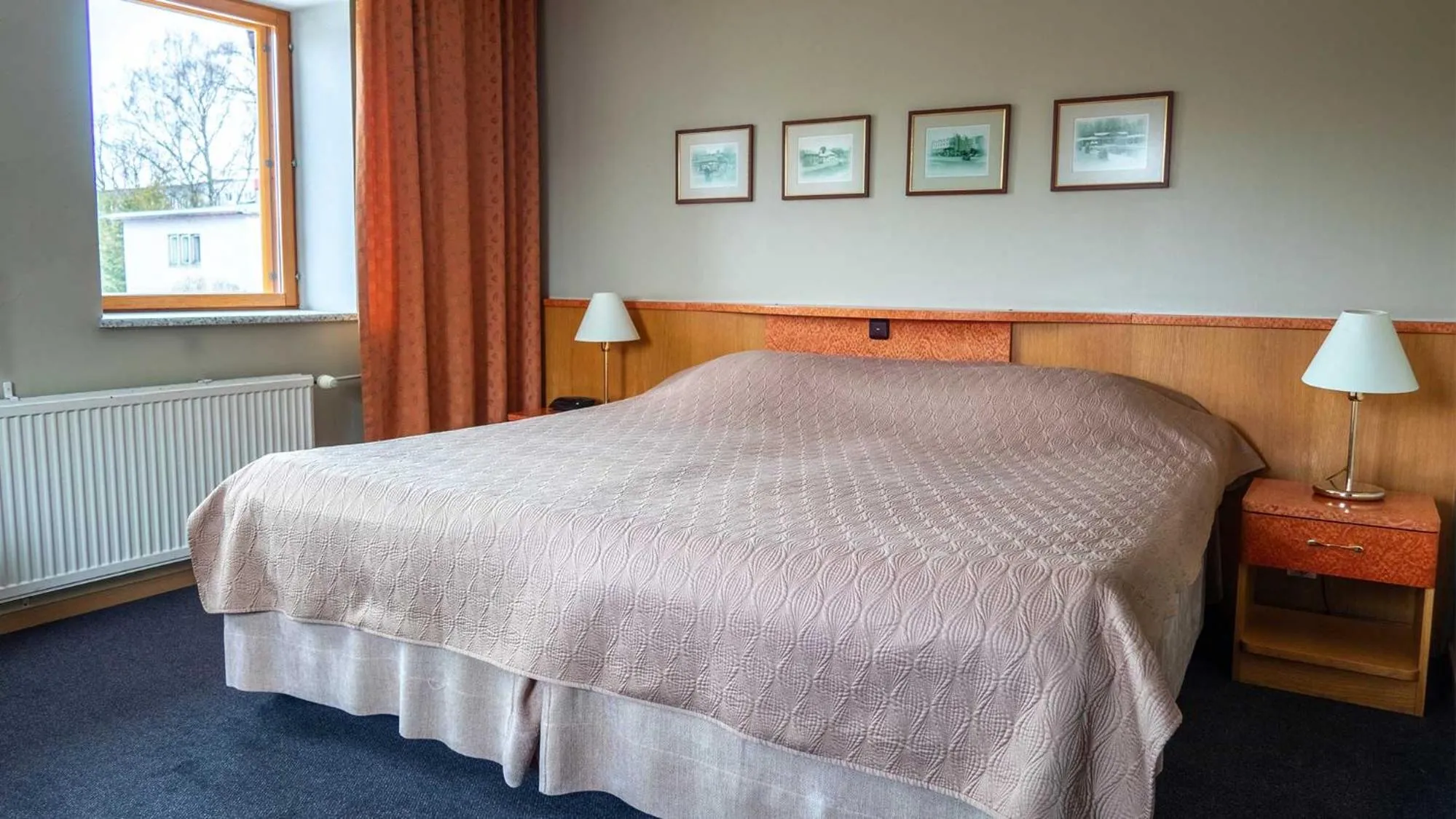 Bed in Tähetorni Hotel