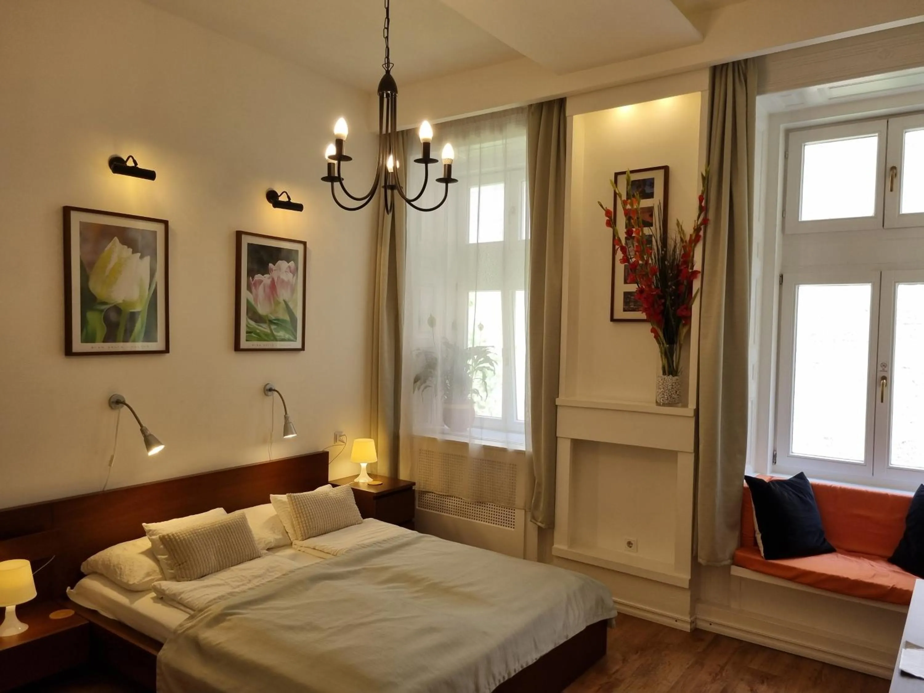 Bed in Connection Guesthouse