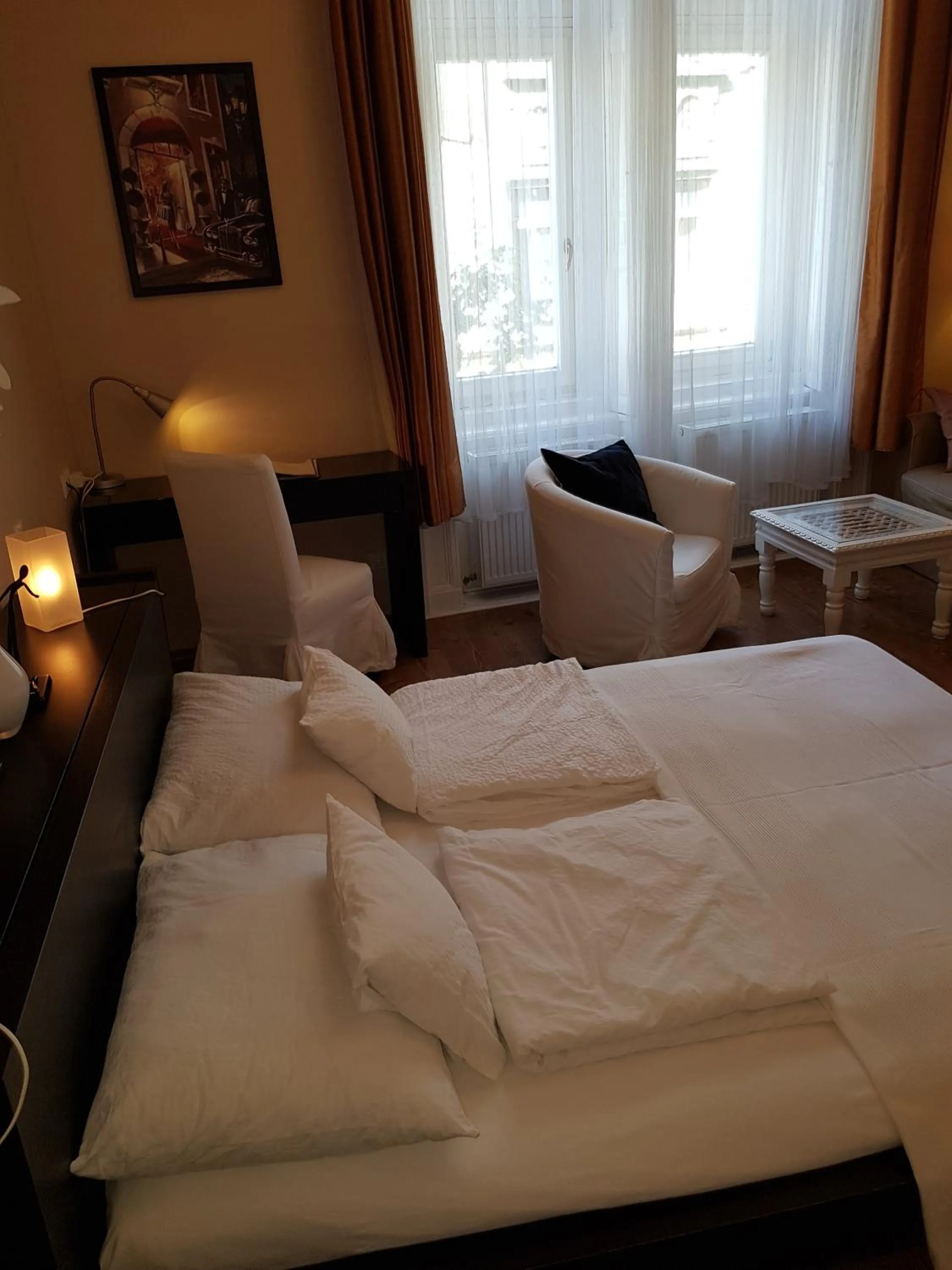 Bed in Connection Guesthouse