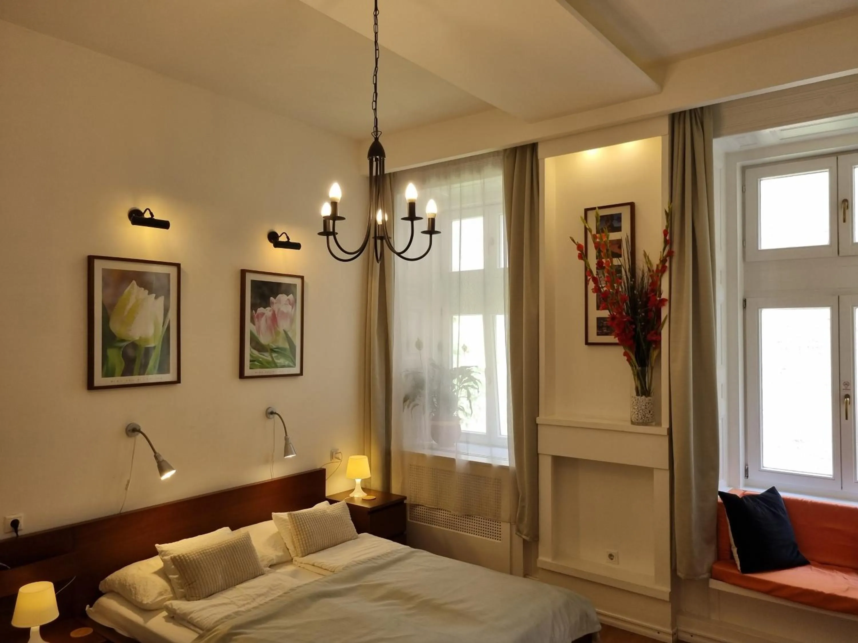 Bed in Connection Guesthouse