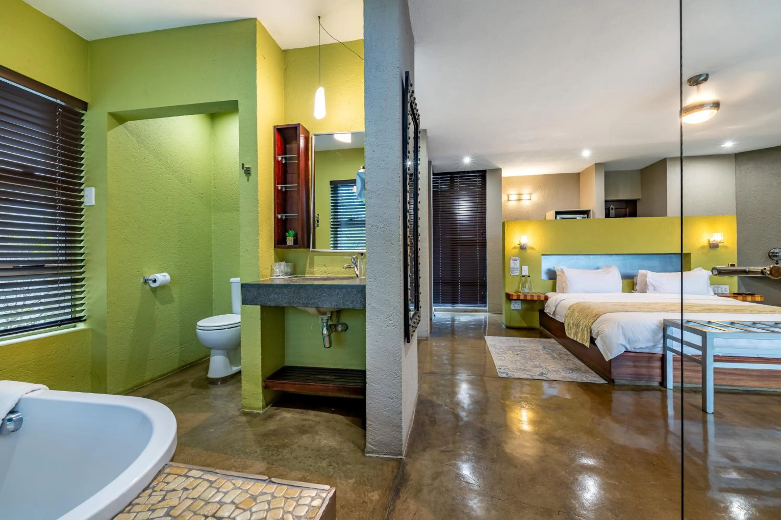 Bed in Francolin Lodge