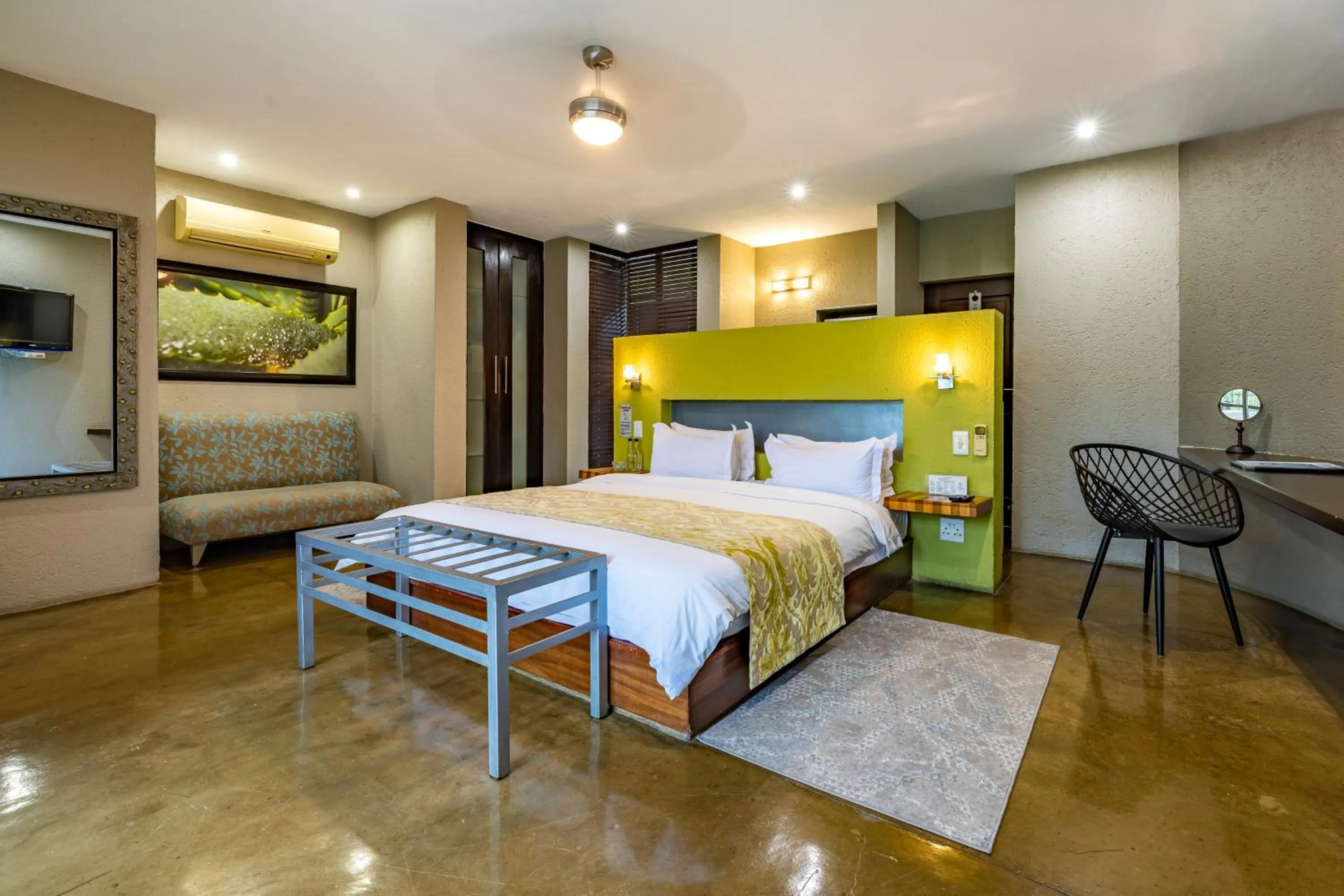 Bed in Francolin Lodge