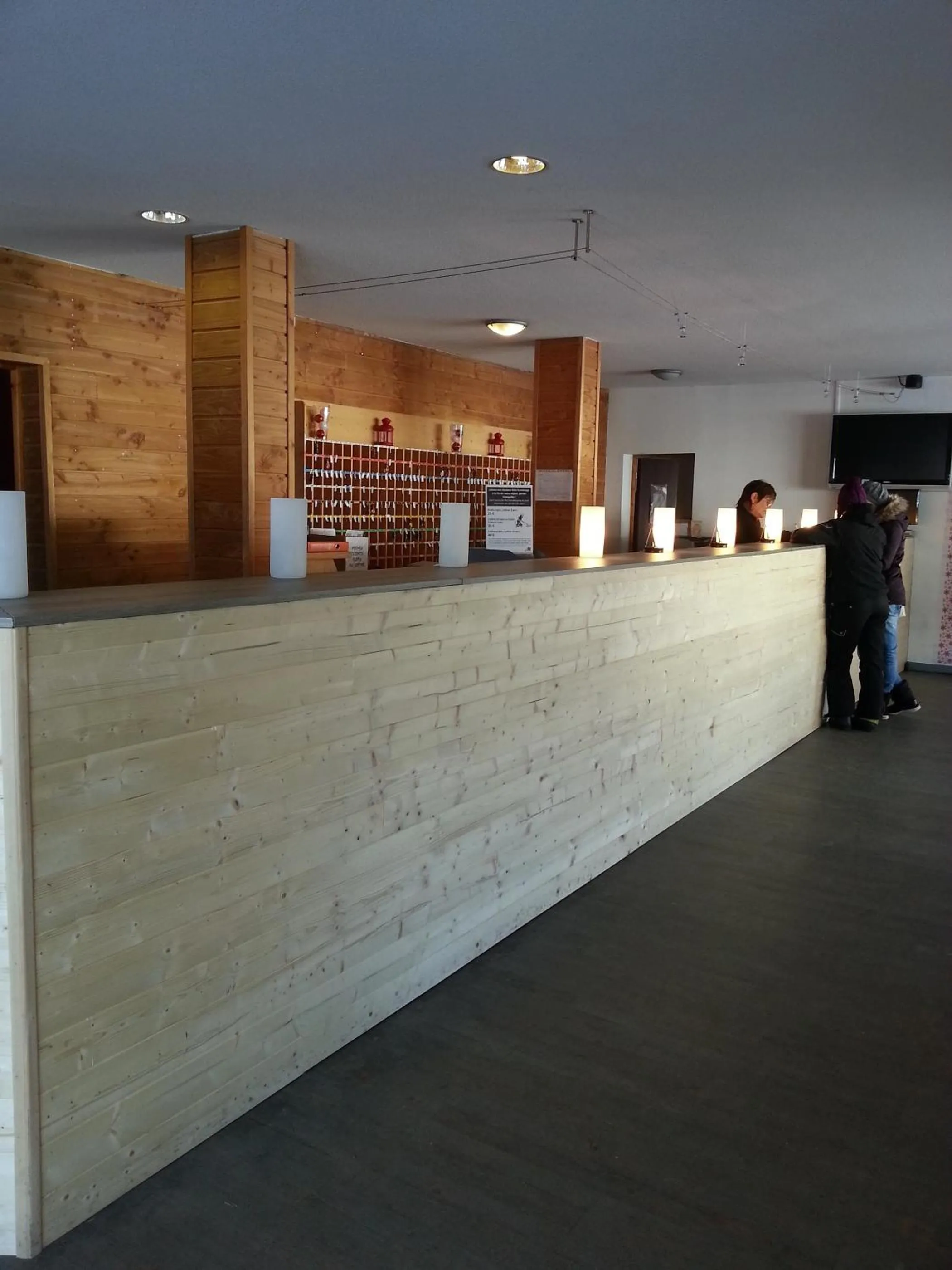 Lobby or reception in Résidence Les Villages du Bachat