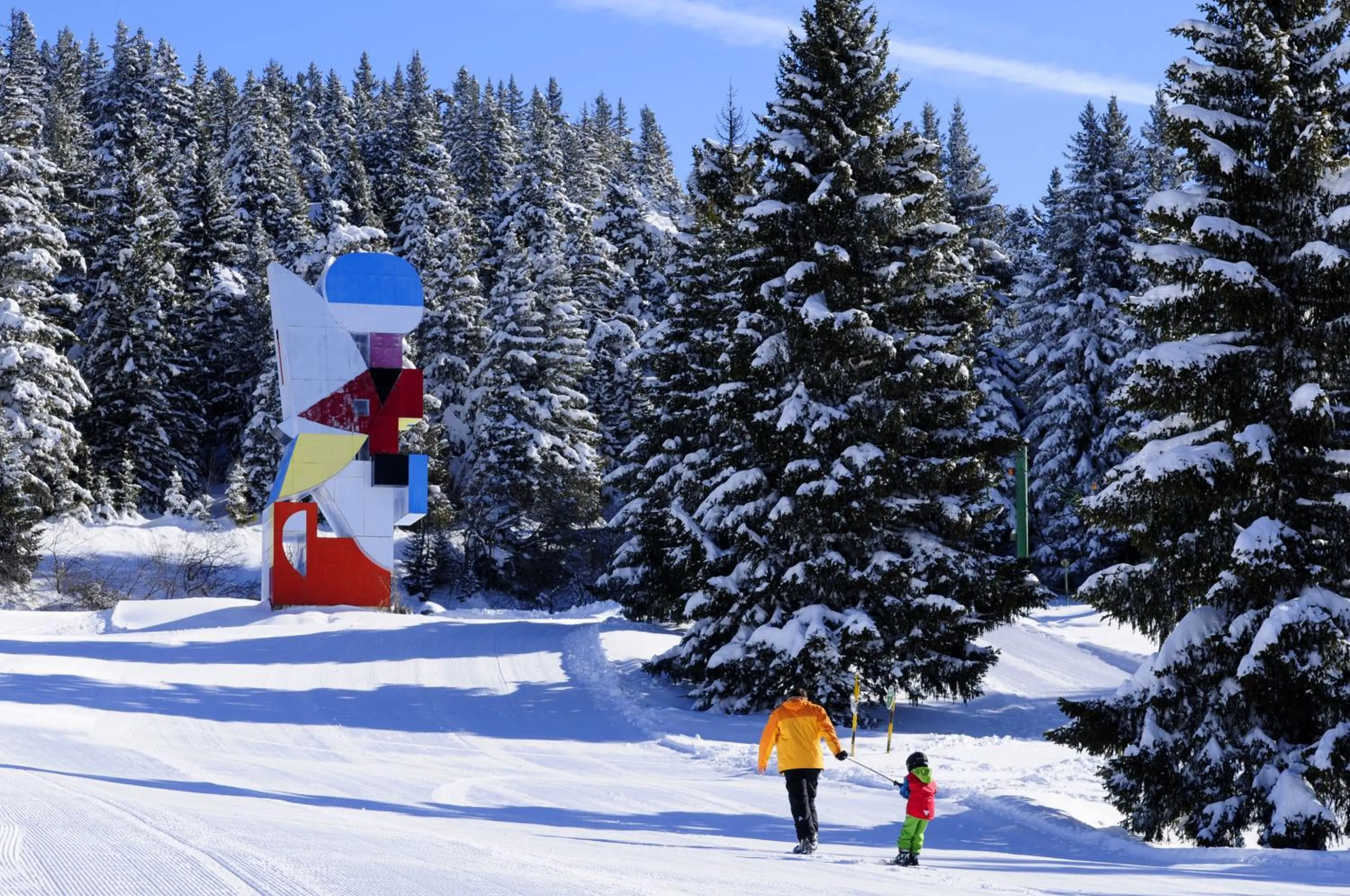 Ski School in Résidence Les Villages du Bachat