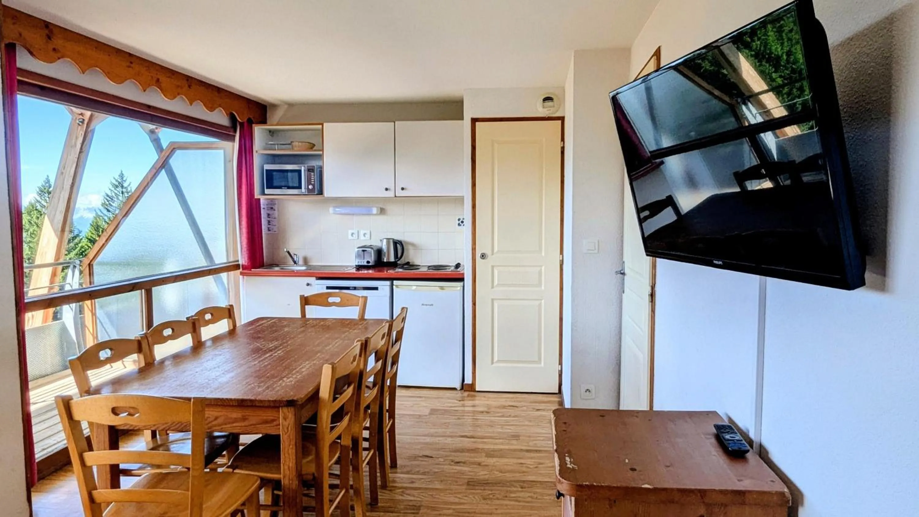Kitchen or kitchenette in Résidence Les Villages du Bachat