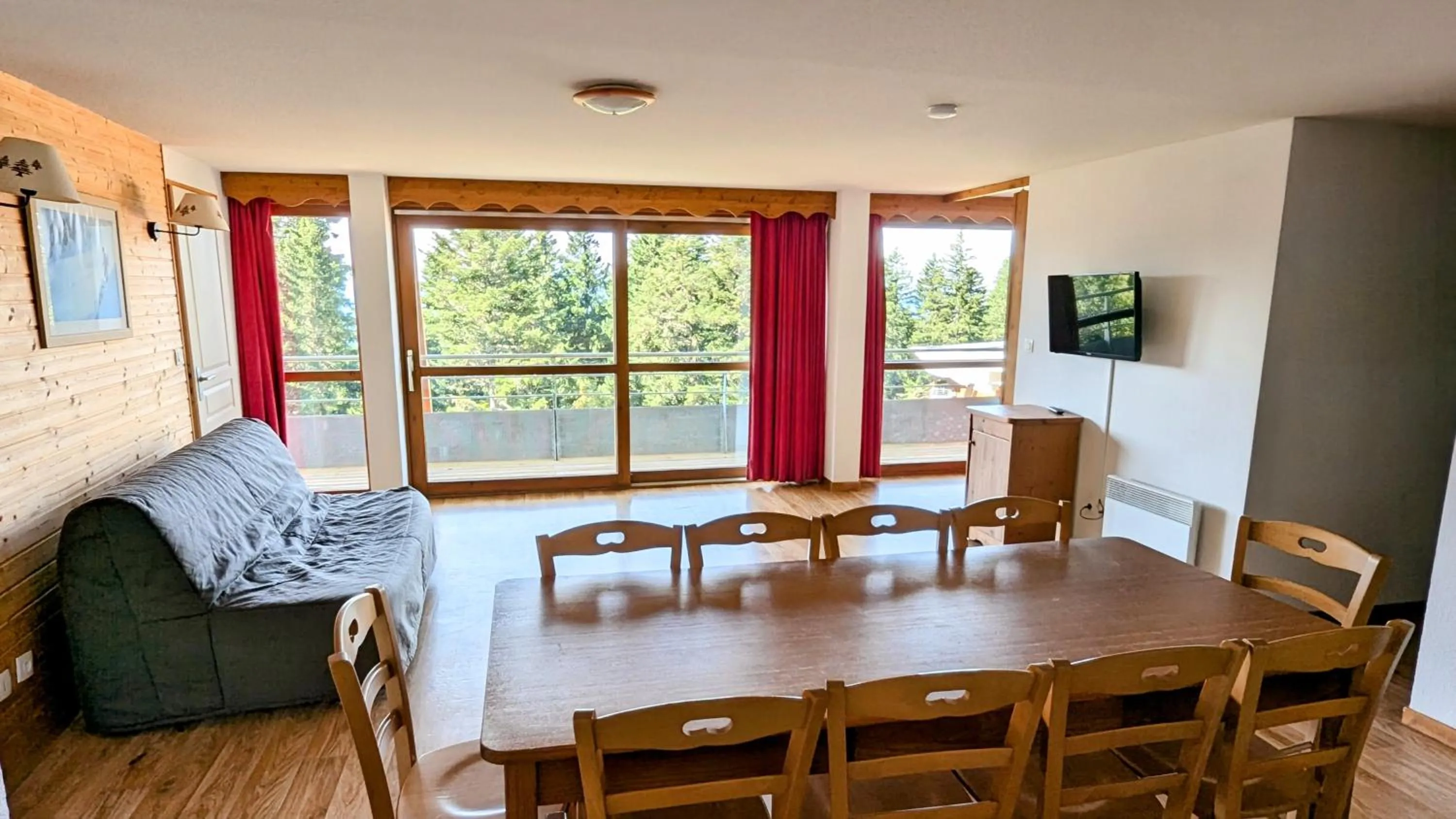 Living room in Résidence Les Villages du Bachat