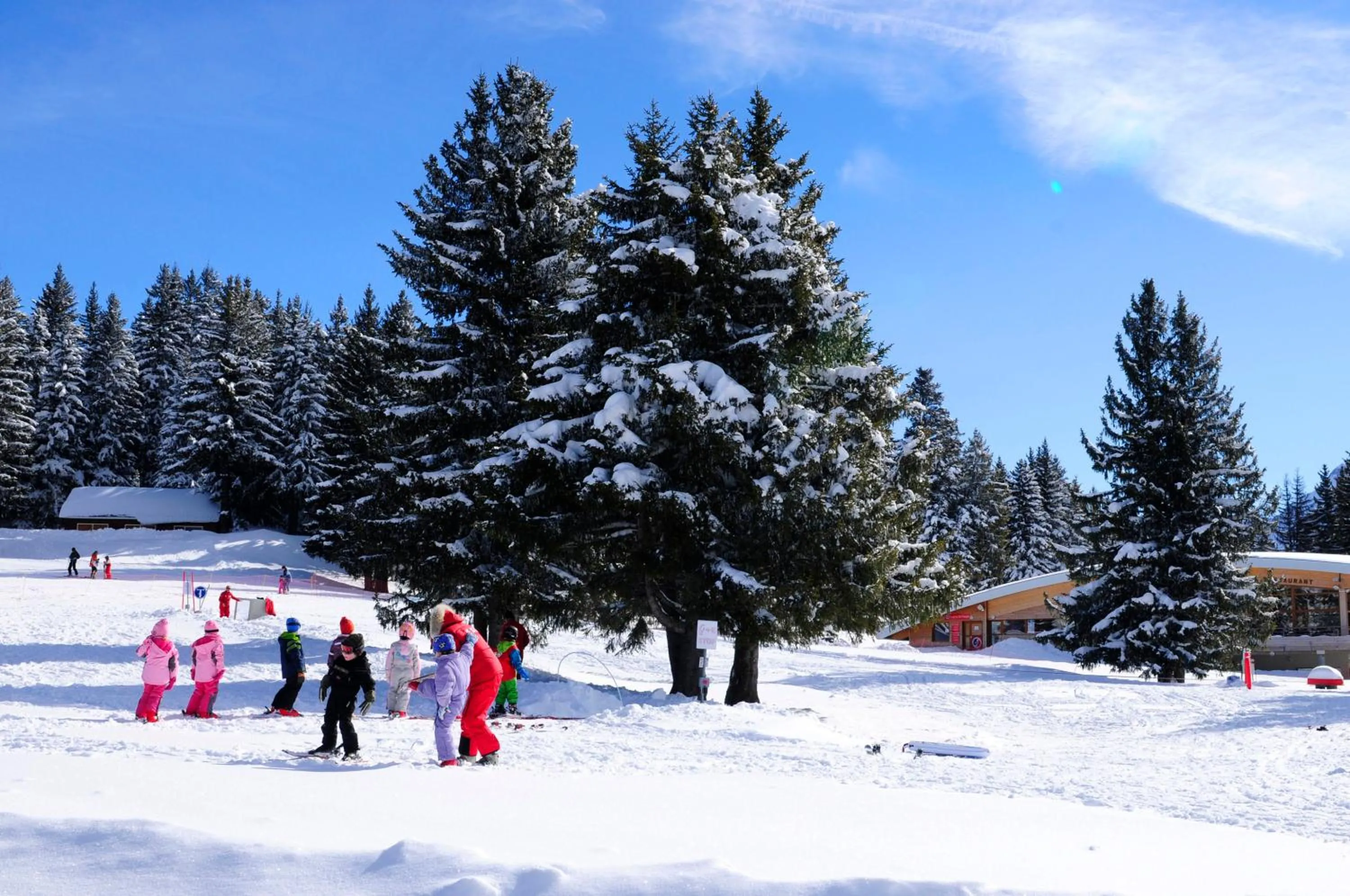 Skiing in Résidence Les Villages du Bachat