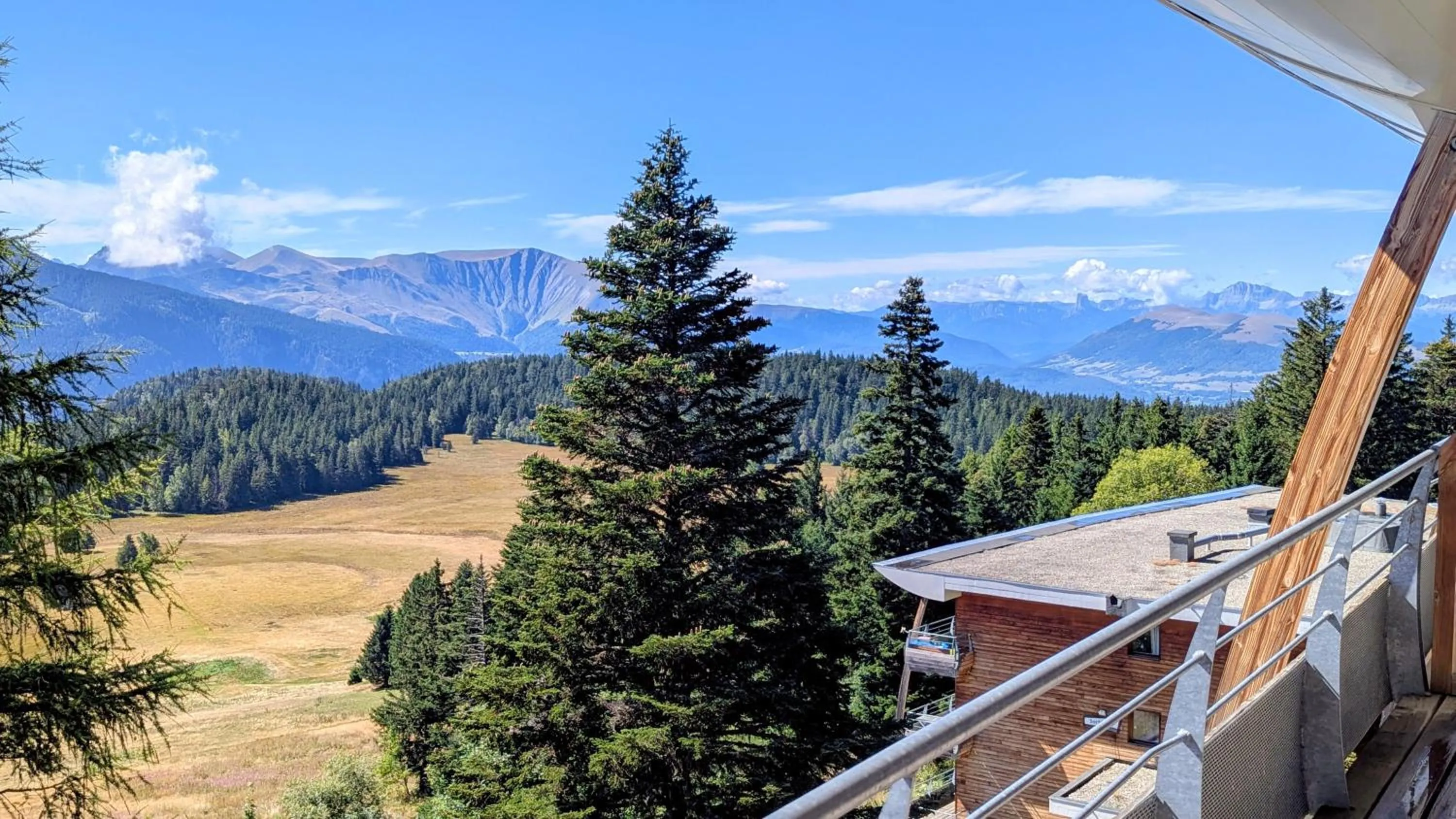 Balcony/Terrace in Résidence Les Villages du Bachat