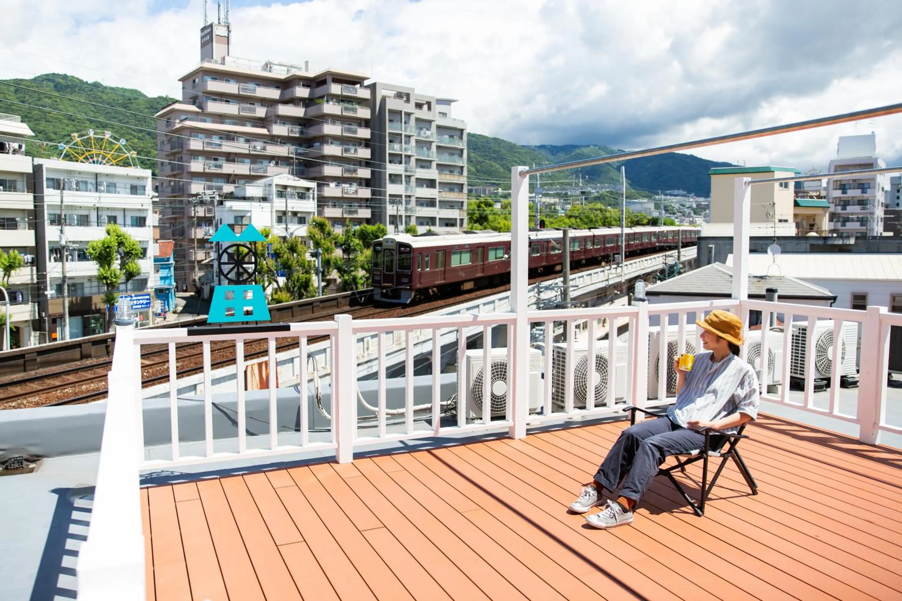 View (from property/room) in Kobe Guesthouse MAYA