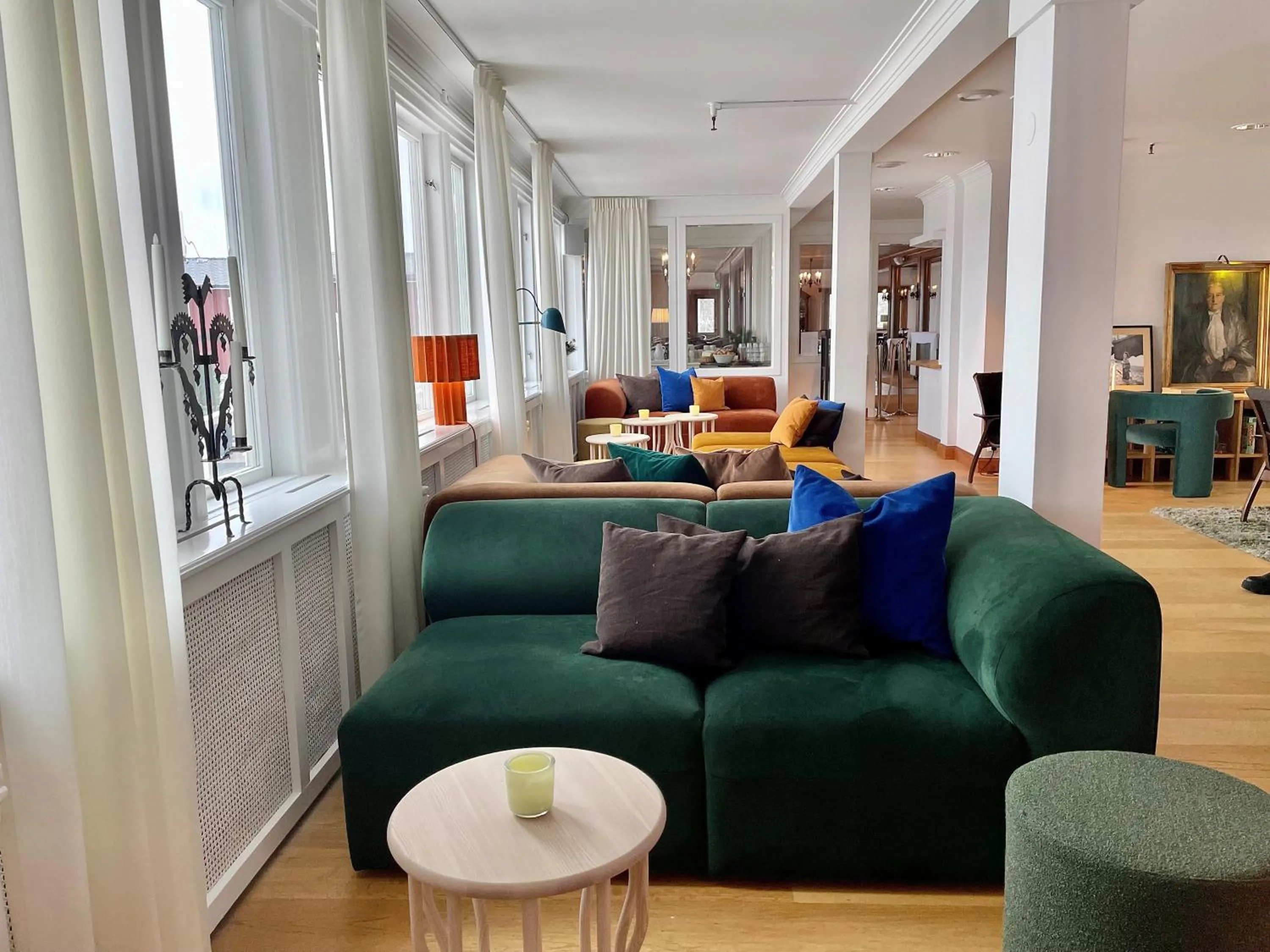 Lobby or reception in Hotell Villa Långbers