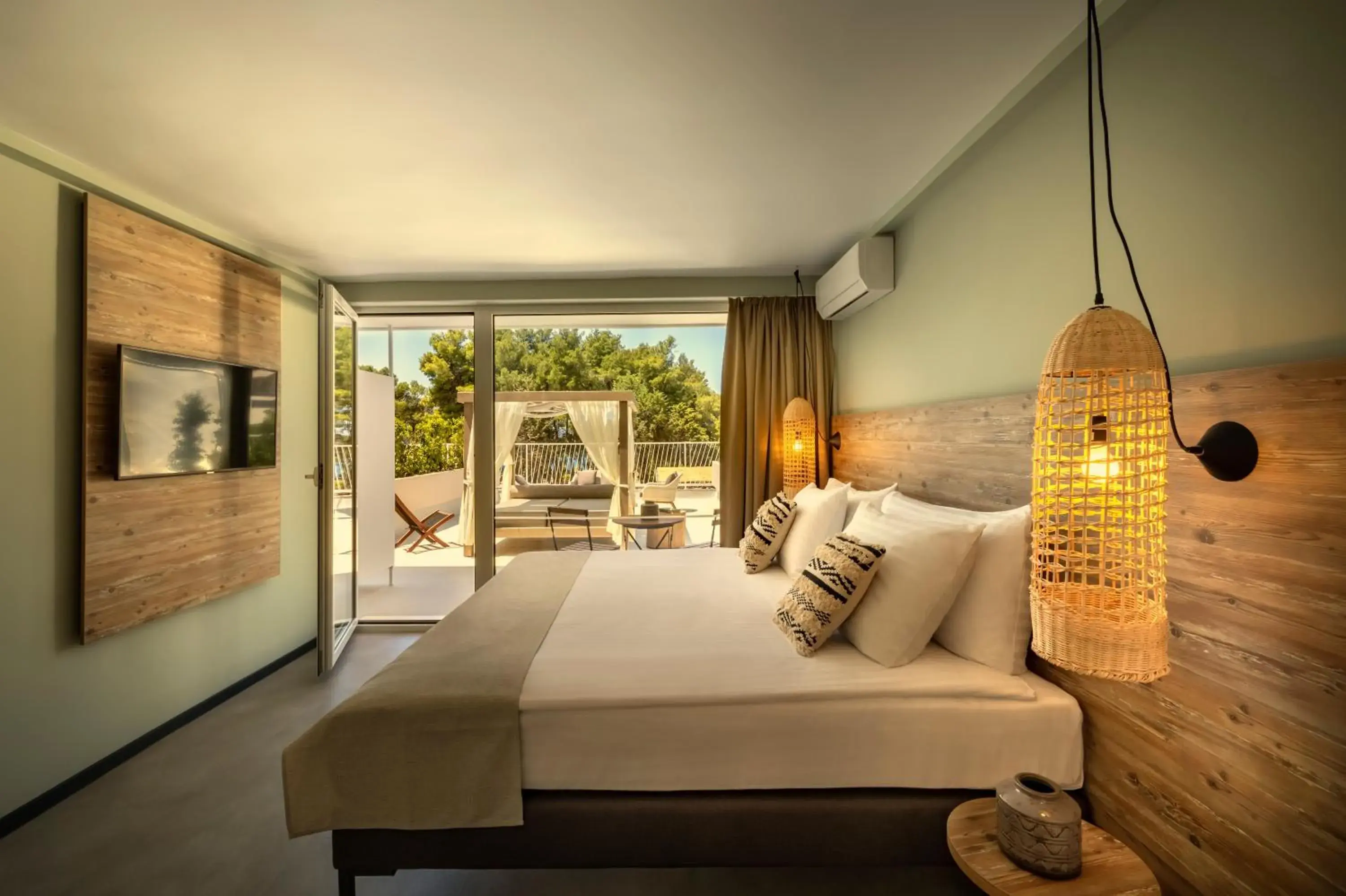 Bedroom, Bed in PLACES Hvar Hotel by Valamar Bedroom, Bed in PLACES Hvar Hotel by Valamar