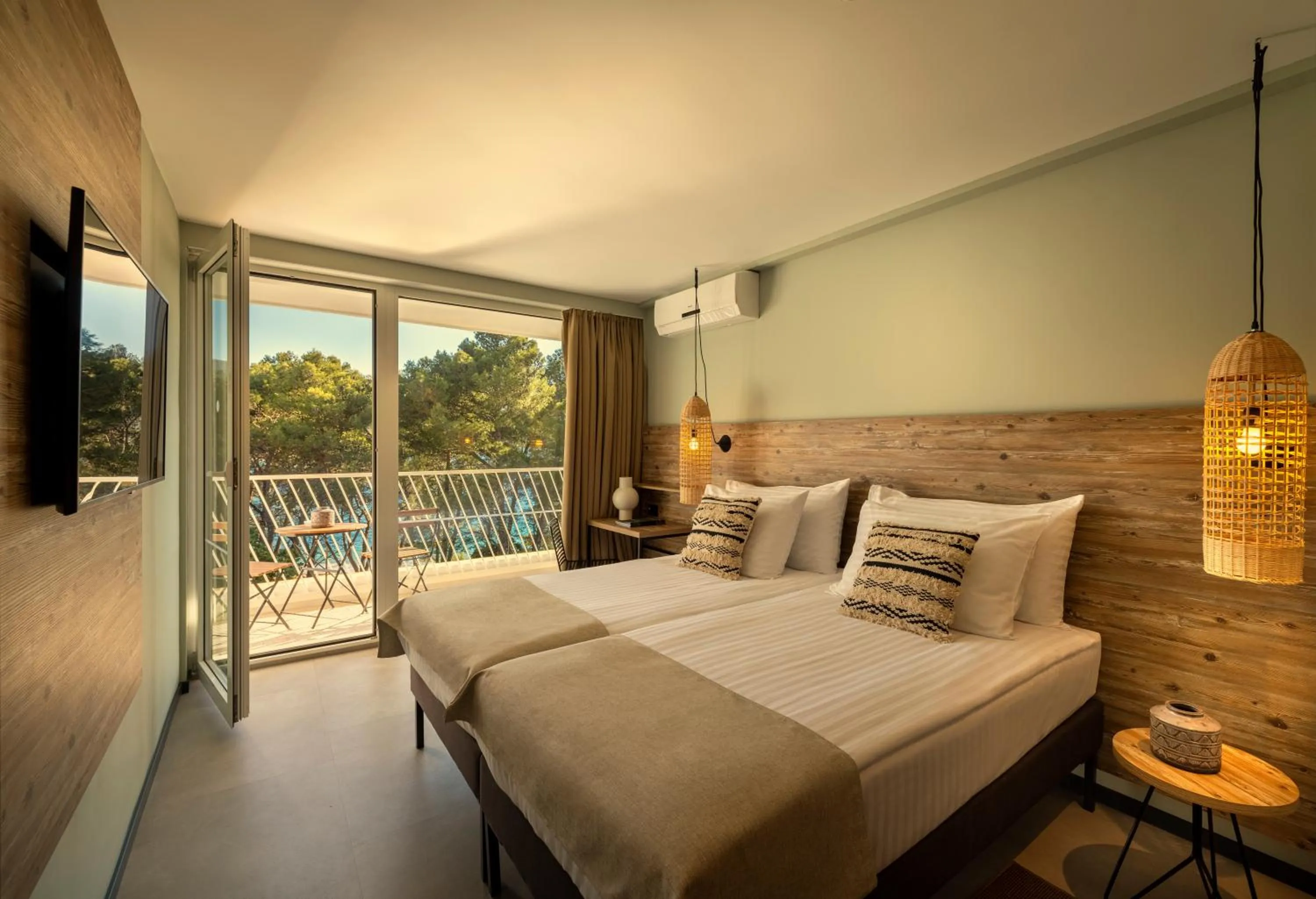 Bedroom, Bed in PLACES Hvar Hotel by Valamar