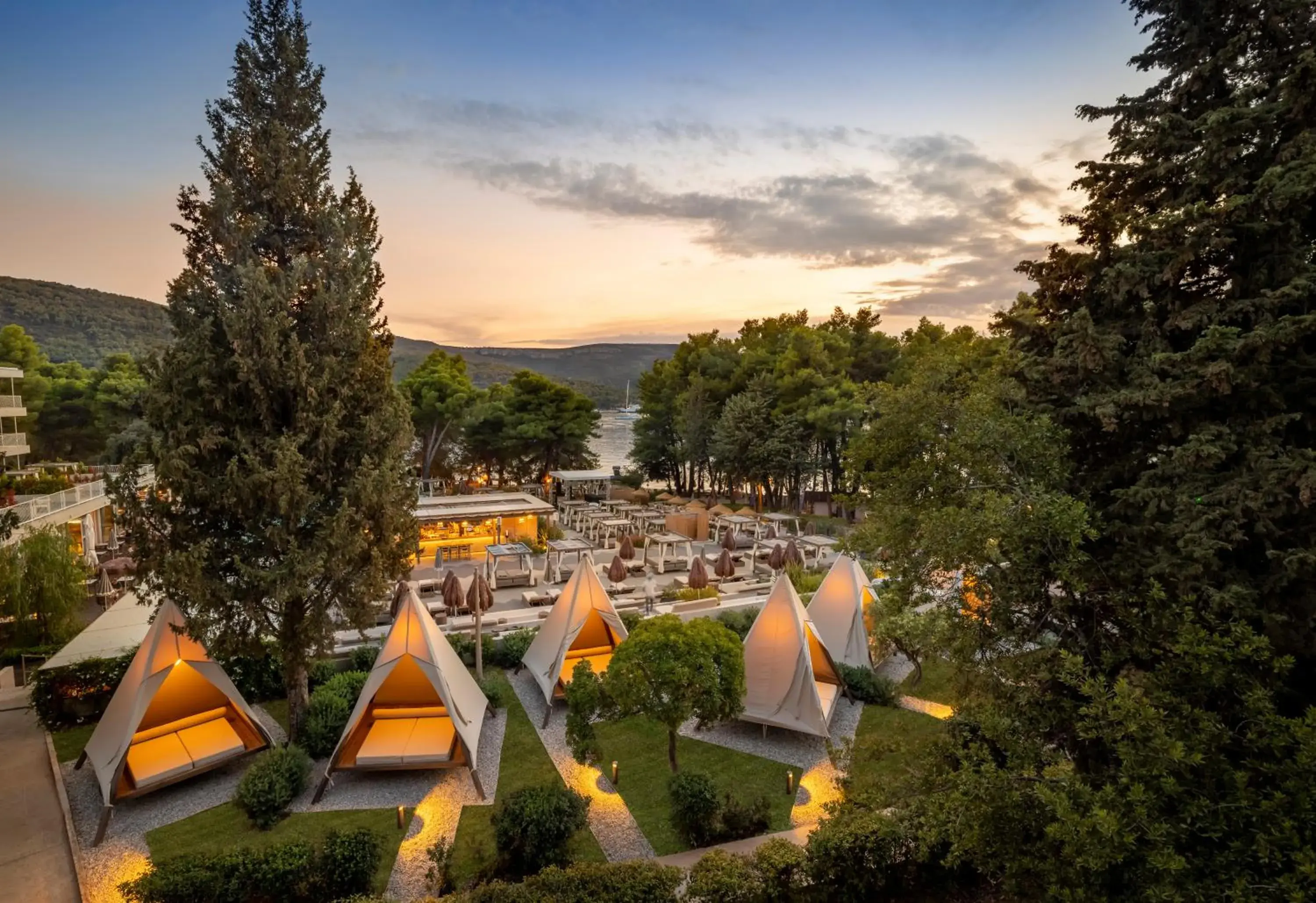 sunbed in PLACES Hvar Hotel by Valamar sunbed in PLACES Hvar Hotel by Valamar