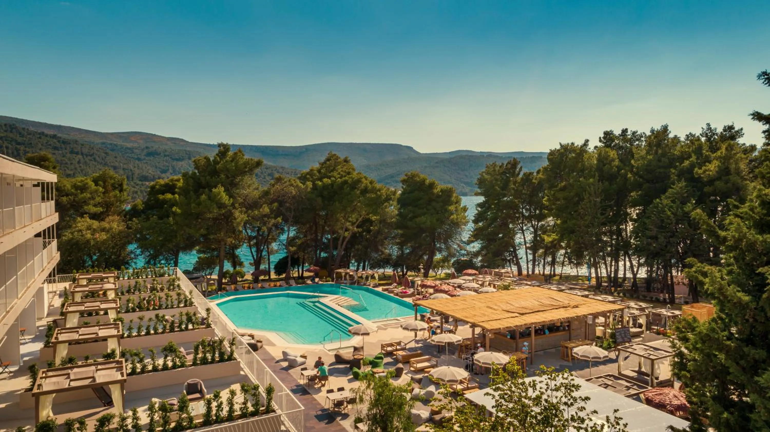 Bird's eye view in PLACES Hvar Hotel by Valamar