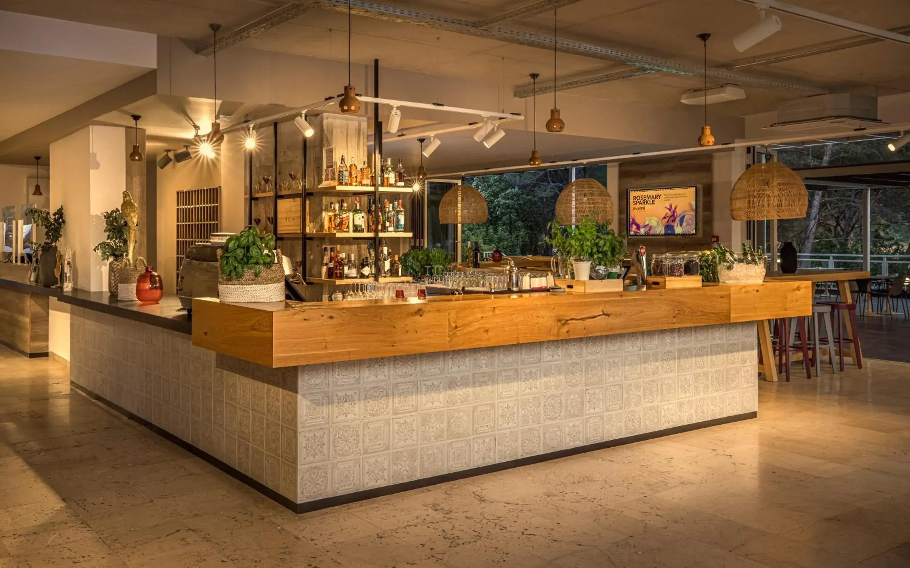 Lounge or bar in PLACES Hvar Hotel by Valamar Lounge or bar in PLACES Hvar Hotel by Valamar