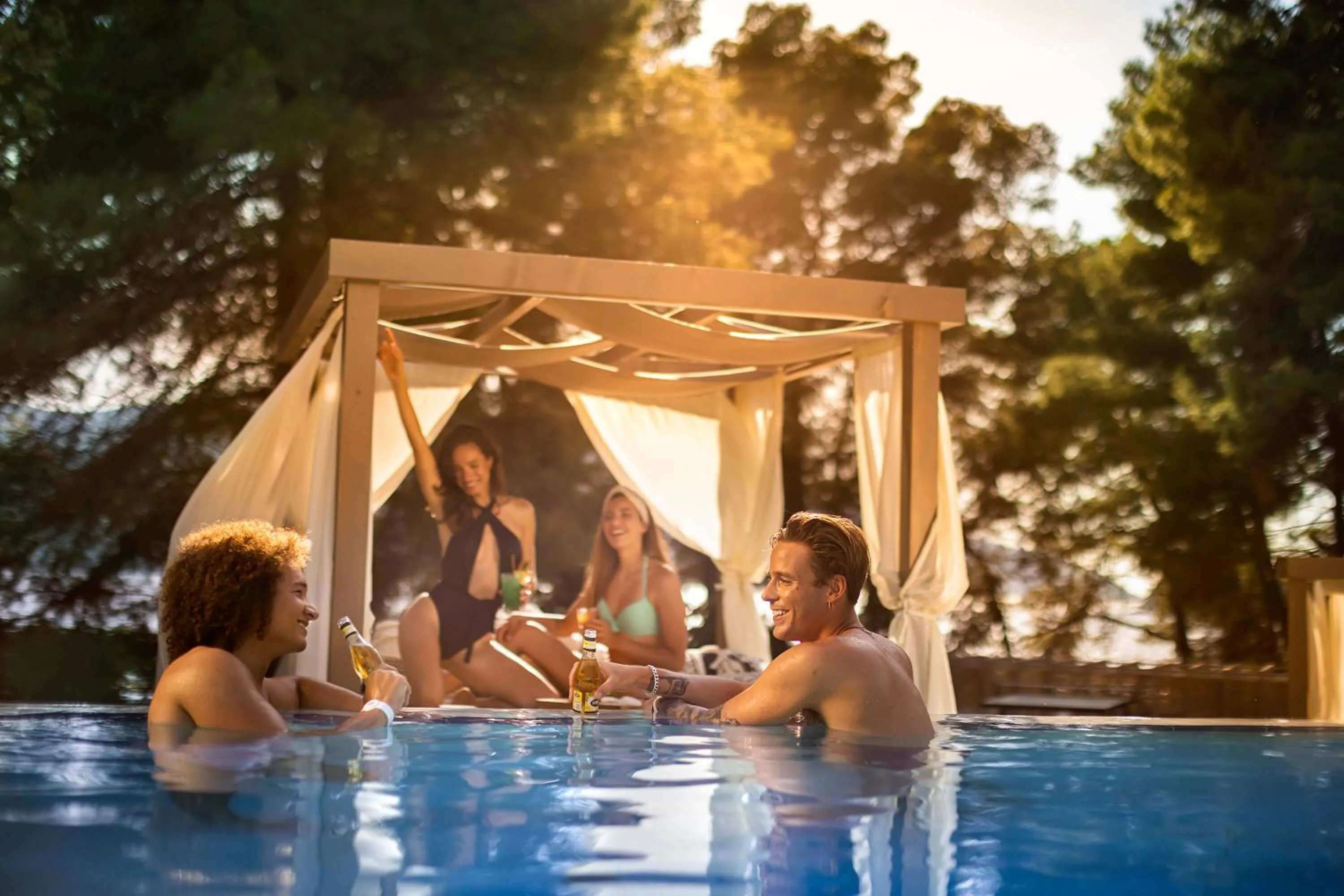 Swimming pool in PLACES Hvar Hotel by Valamar