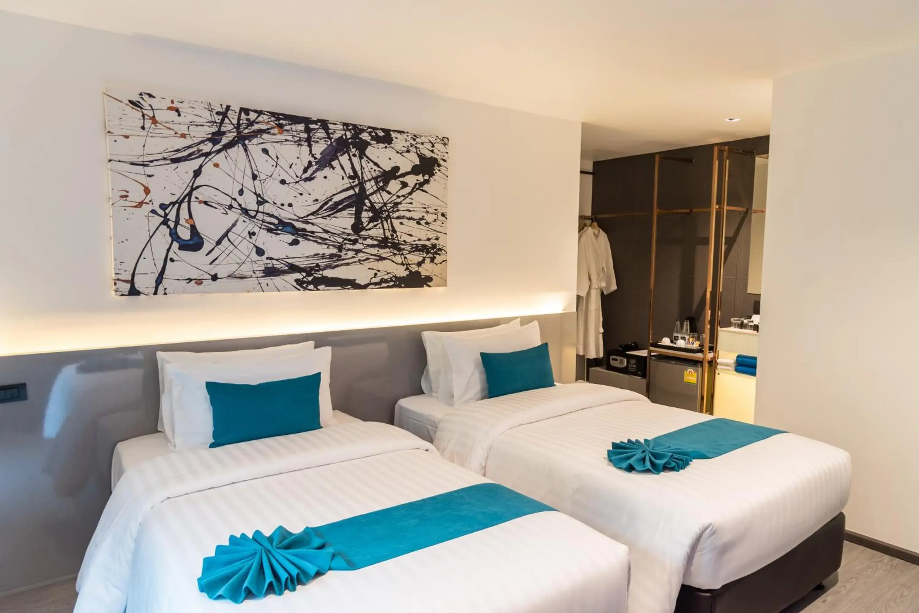 Bedroom, Bed in Sora Hotel Silom Bedroom, Bed in Sora Hotel Silom