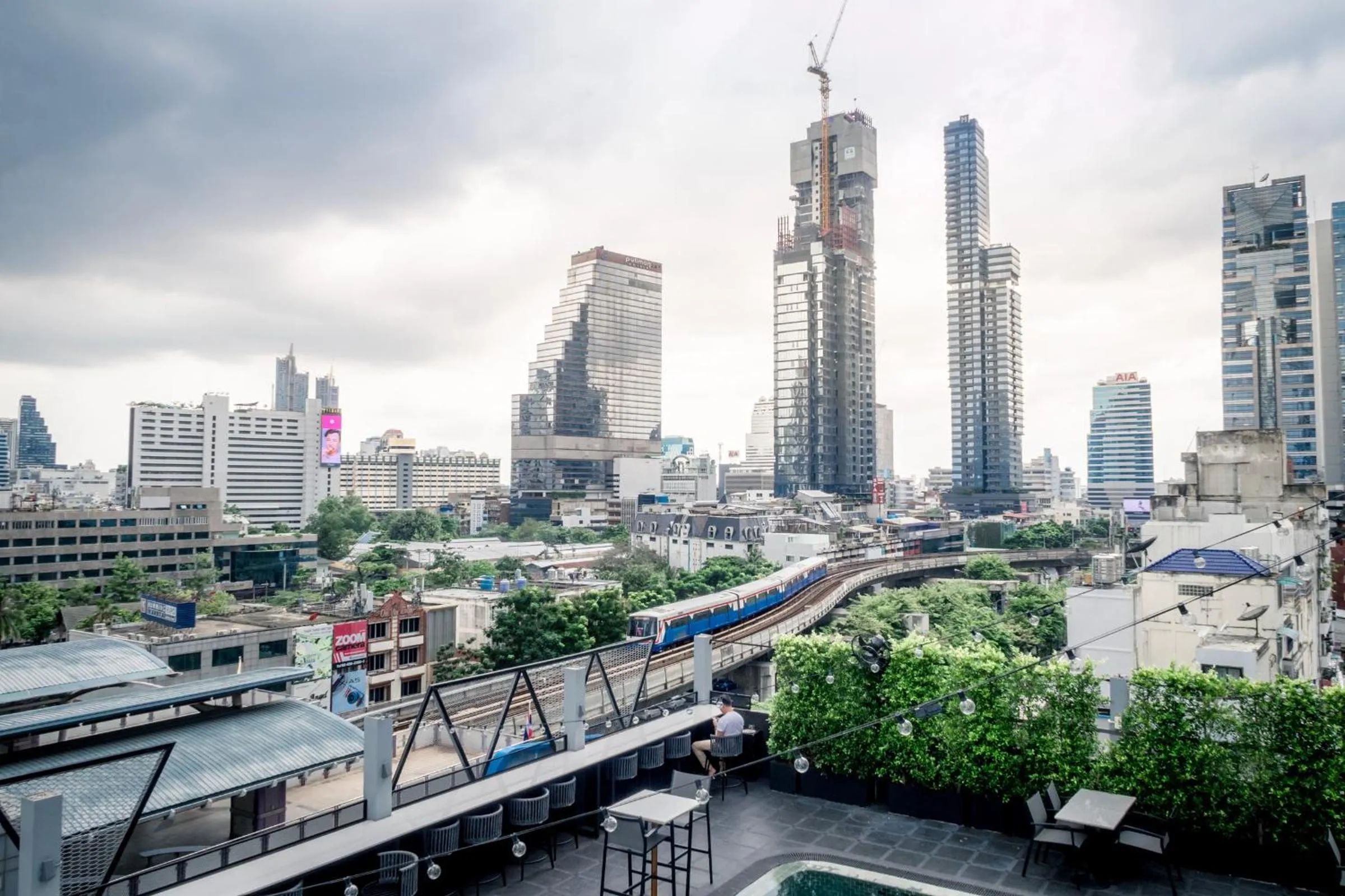 City view in Haven't Met Bangkok Silom by Cross Collection