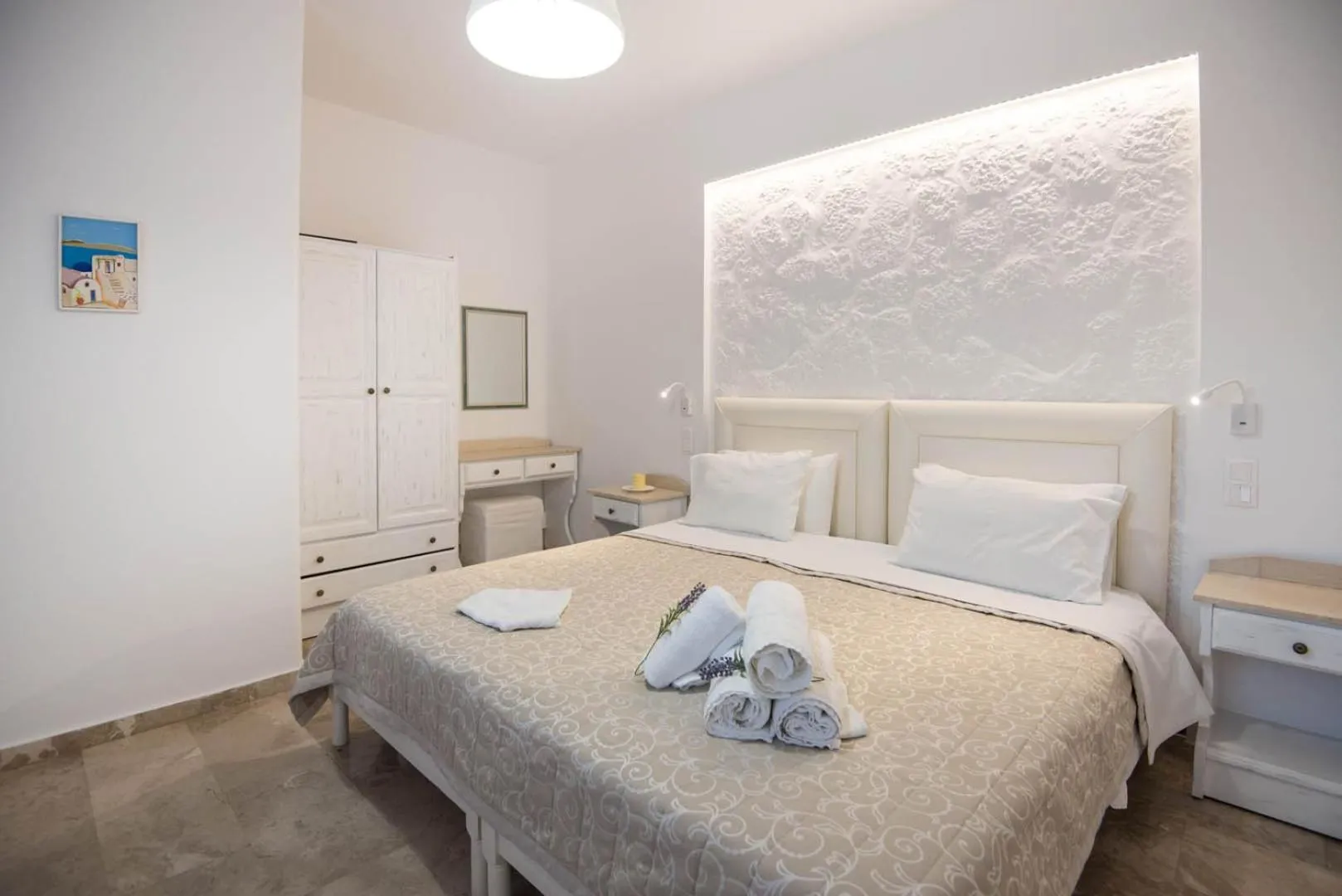 Bed in Eleana Studios